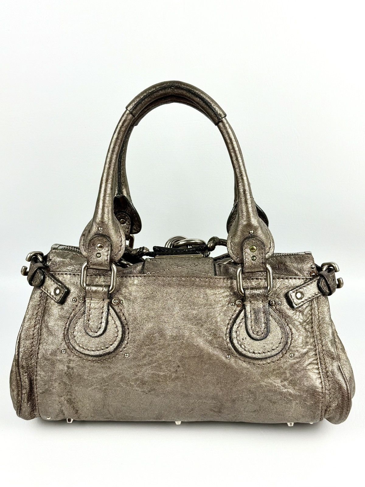 Chloe Chloe - Phoebe Philo - Silver - Swarovski - Paddington Bag Size ONE SIZE - 12 Thumbnail