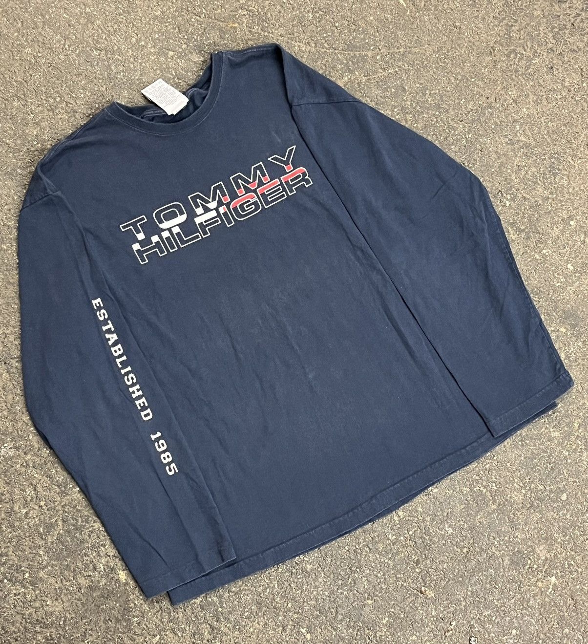 Tommy Hilfiger × Vintage Tommy Hilfiger vintage longsleeve y2k tee shirt hype rare Size US XL / EU 56 / 4 - 1 Thumbnail