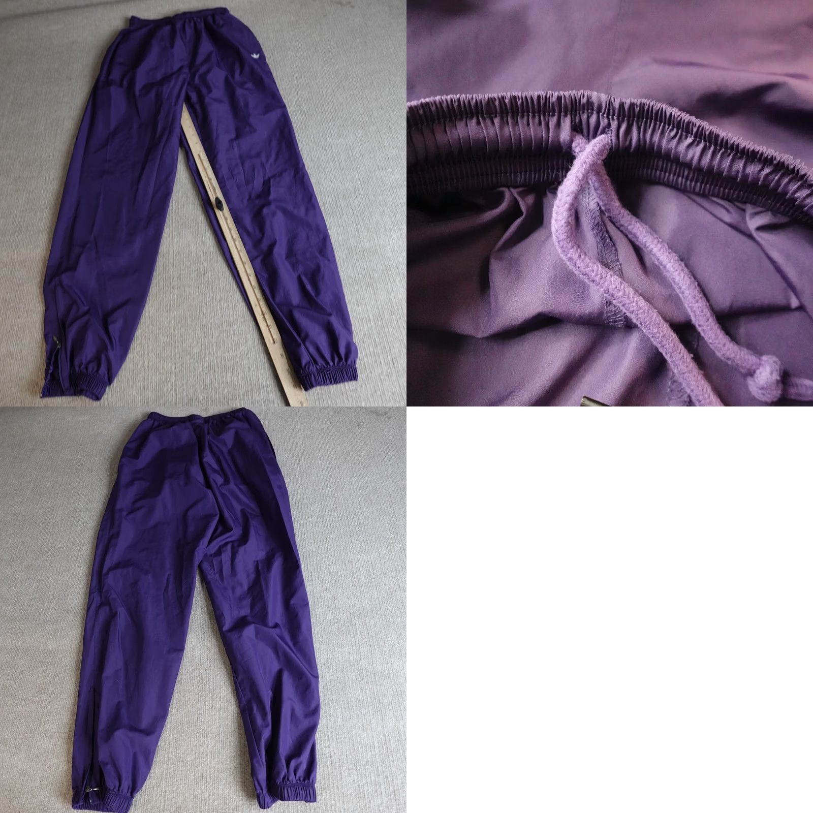 Adidas VINTAGE adidas Womens Pants Small Purple Drawstring Y2K Jogger Slim / Regular Size 28" / US 6 / IT 42 - 8 Thumbnail