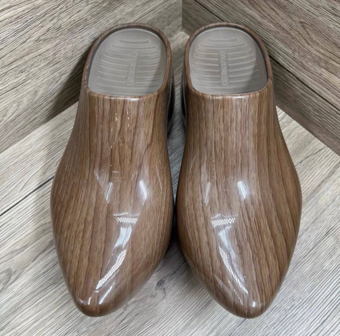 Balenciaga Balenciga Technoclog Wooden Slippers Size US 8.5 / EU 41-42 - 3 Thumbnail