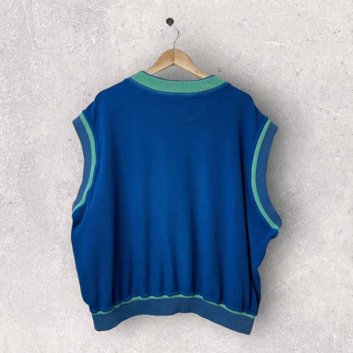 Ellesse Vintage ELLESSE Fleece Vest Sweatshirt size XL Size US XL / EU 56 / 4 - 2 Thumbnail