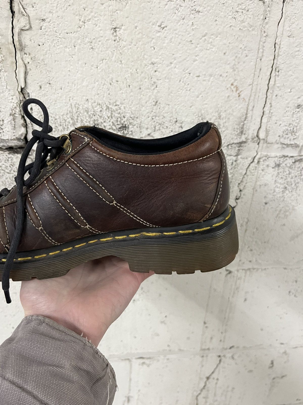 Dr. Martens Dr.marten vintage leather boots rare 90s streetwear preppy Size US 10 / EU 43 - 12 Thumbnail
