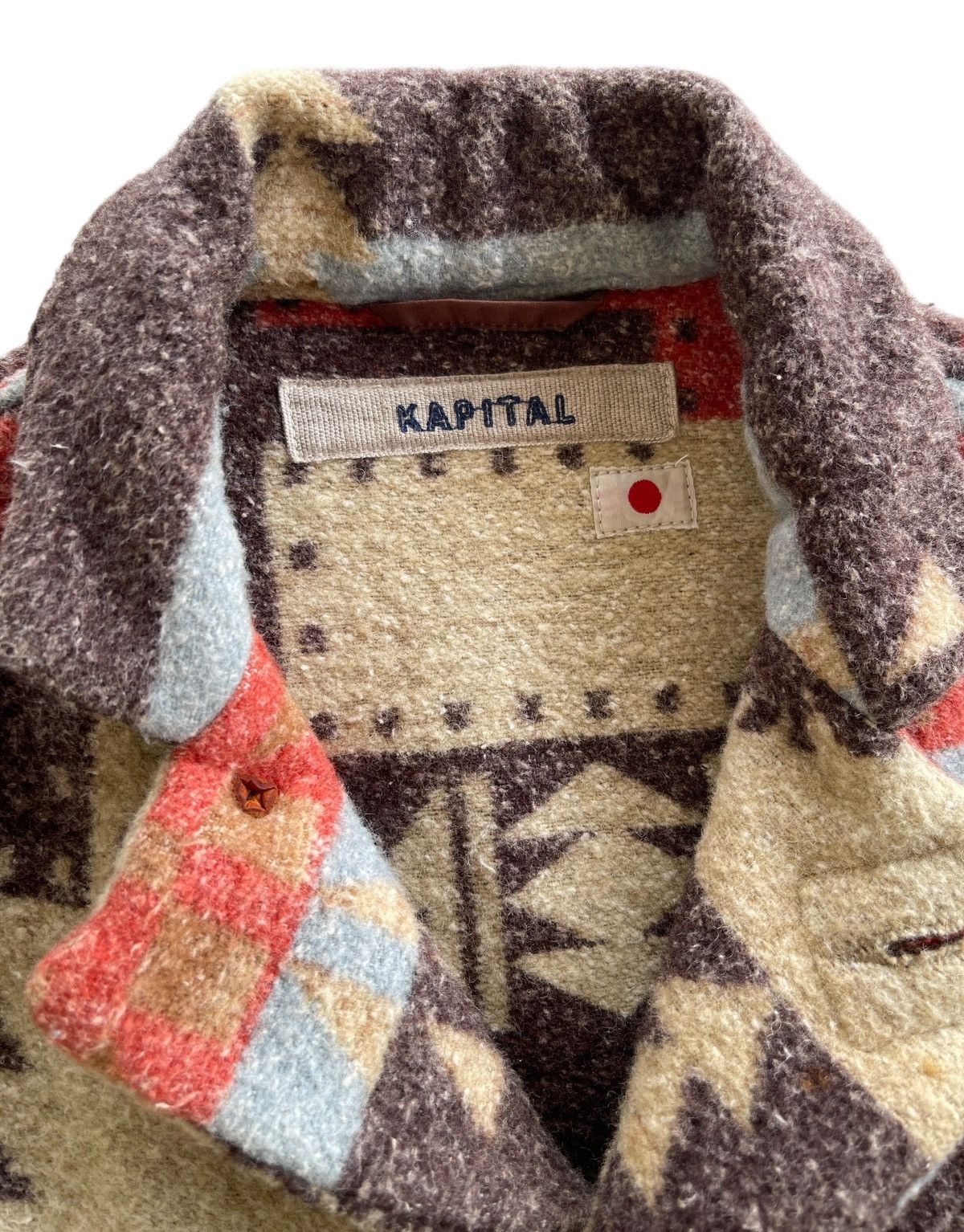 Kapital Kapital Native Printed Wool Jacket Size US XS / EU 42 / 0 - 12 Thumbnail