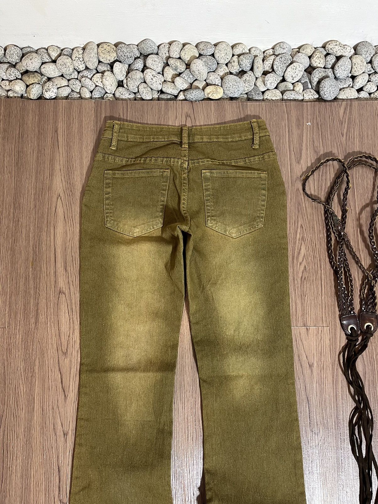 Cowboy Equipment 00’s World bazaar brocade pattern with leather strap Size 26" / US 2 / IT 38 - 4 Thumbnail