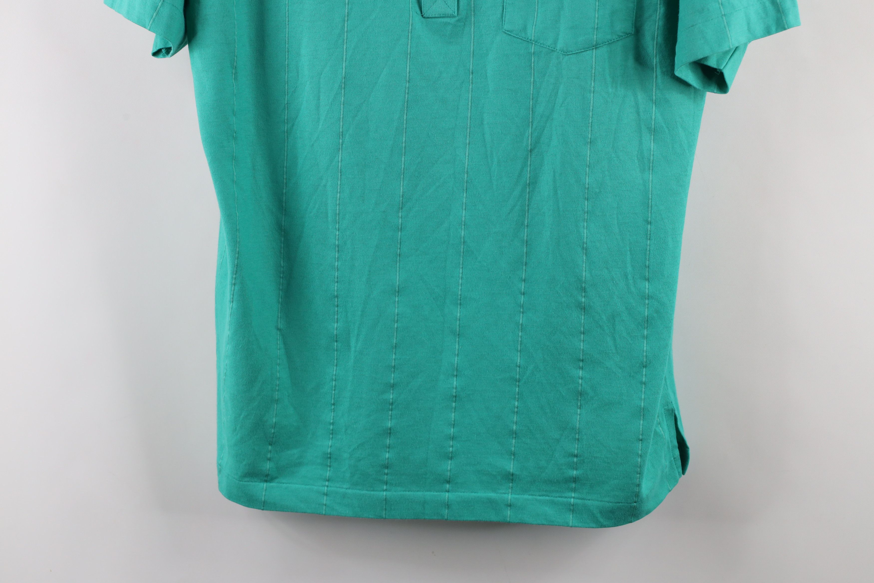 Vintage Vintage 90s Streetwear Collared Golf Polo Shirt Teal USA Size US M / EU 48-50 / 2 - 3 Thumbnail