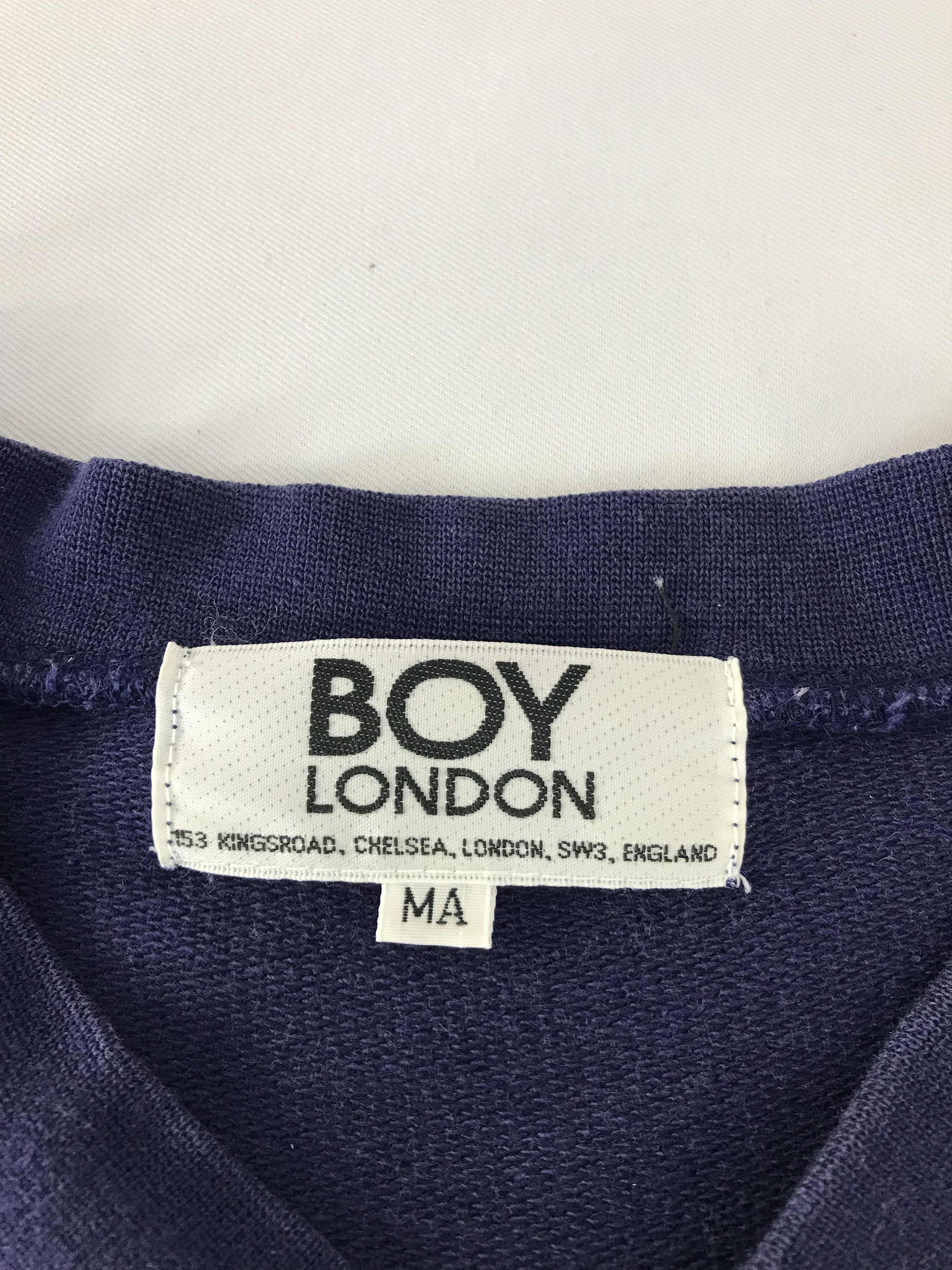 Boy London Boy London Big Logo Half Button Long Sleeve T.Shirt Size US M / EU 48-50 / 2 - 5 Thumbnail