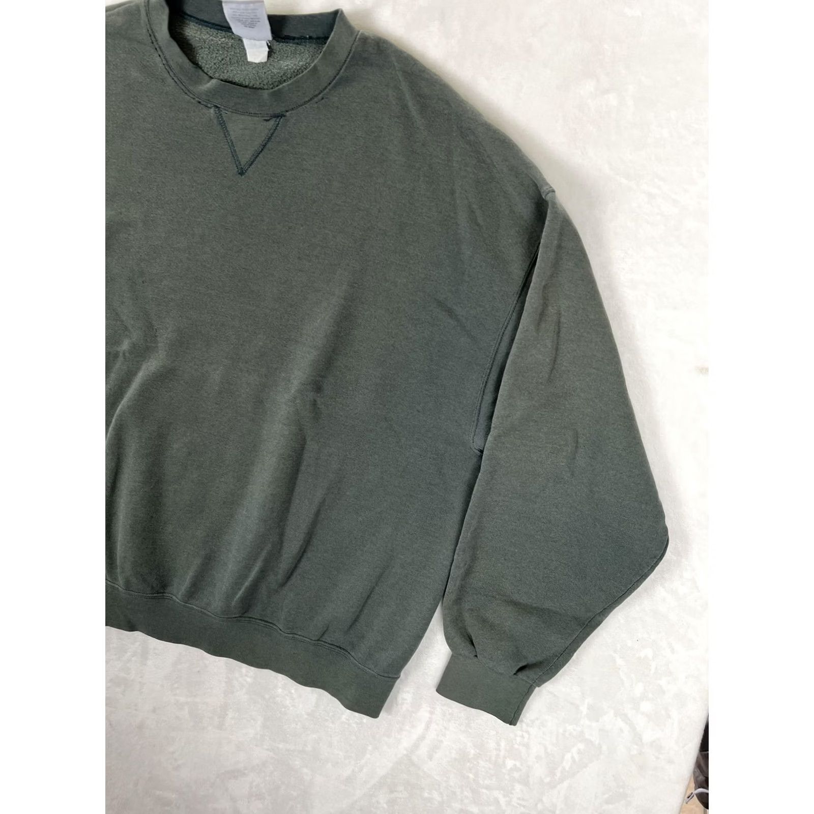 Vintage VINTAGE Cheetah Green Sweatshirt Mens 2XL Crewneck Pullover Made in USA Size US XXL / EU 58 / 5 - 3 Thumbnail