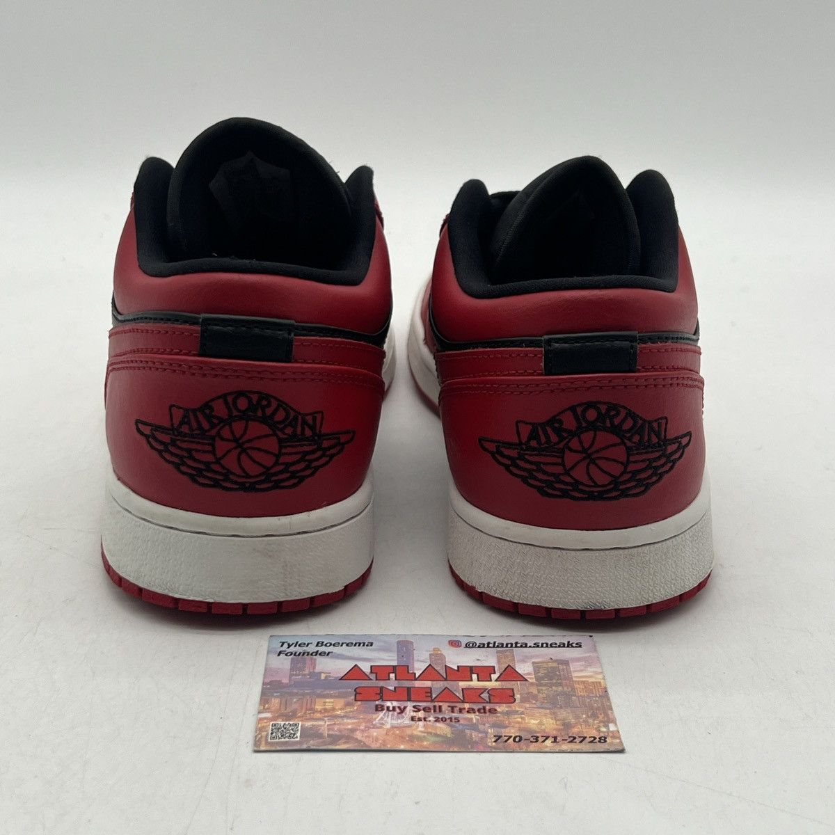 Nike Air Jordan 1 Low reverse bred Size US 9 / EU 42 - 3 Thumbnail