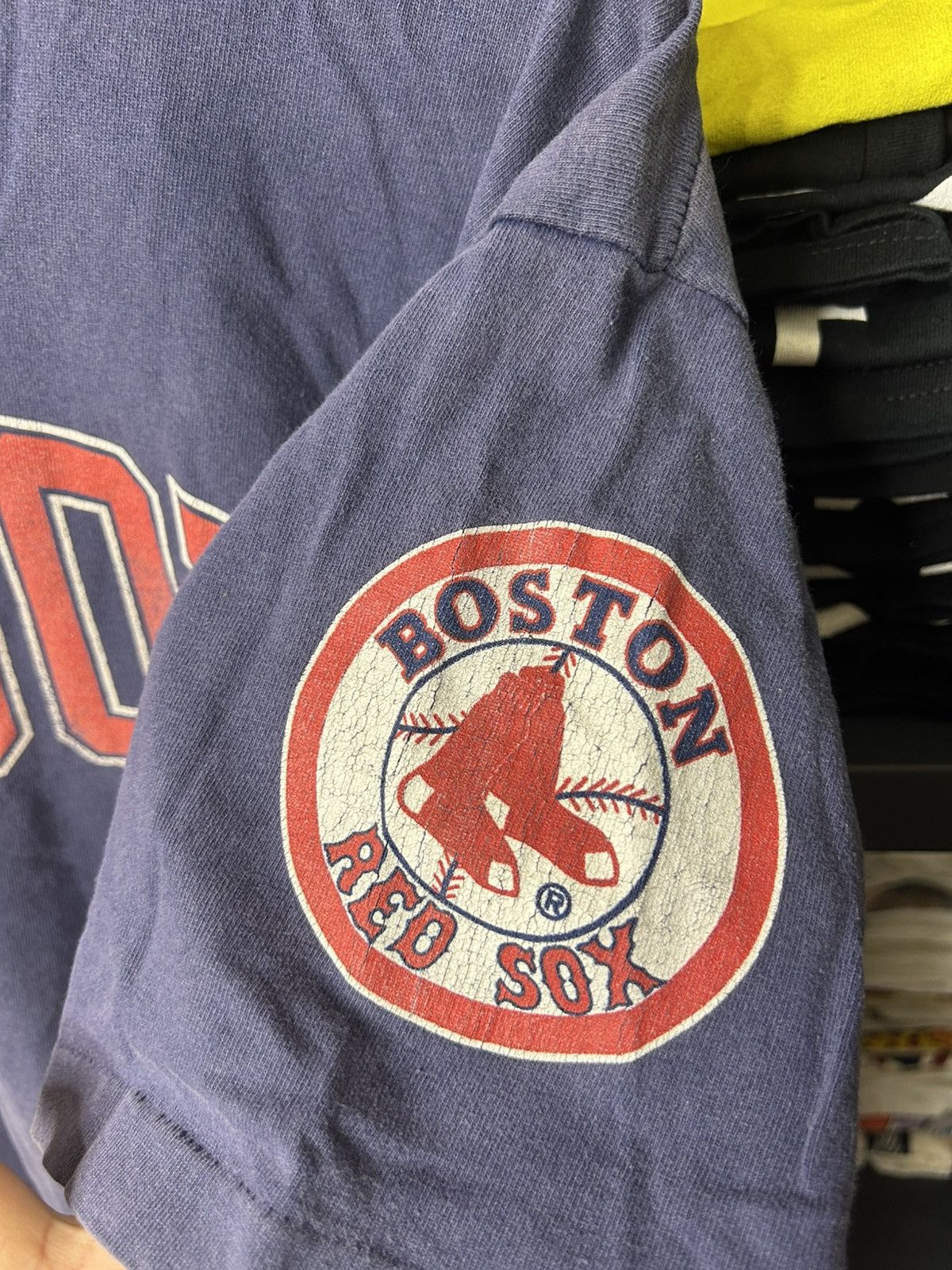 MLB Vintage 1996 Red Sox T-Shirt Salem Sportswear XL USA Size US XL / EU 56 / 4 - 4 Thumbnail