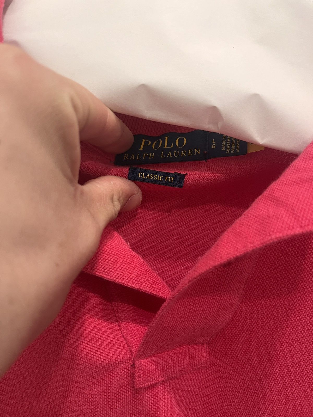 Polo Ralph Lauren Pink Polo Size US L / EU 52-54 / 3 - 2 Thumbnail