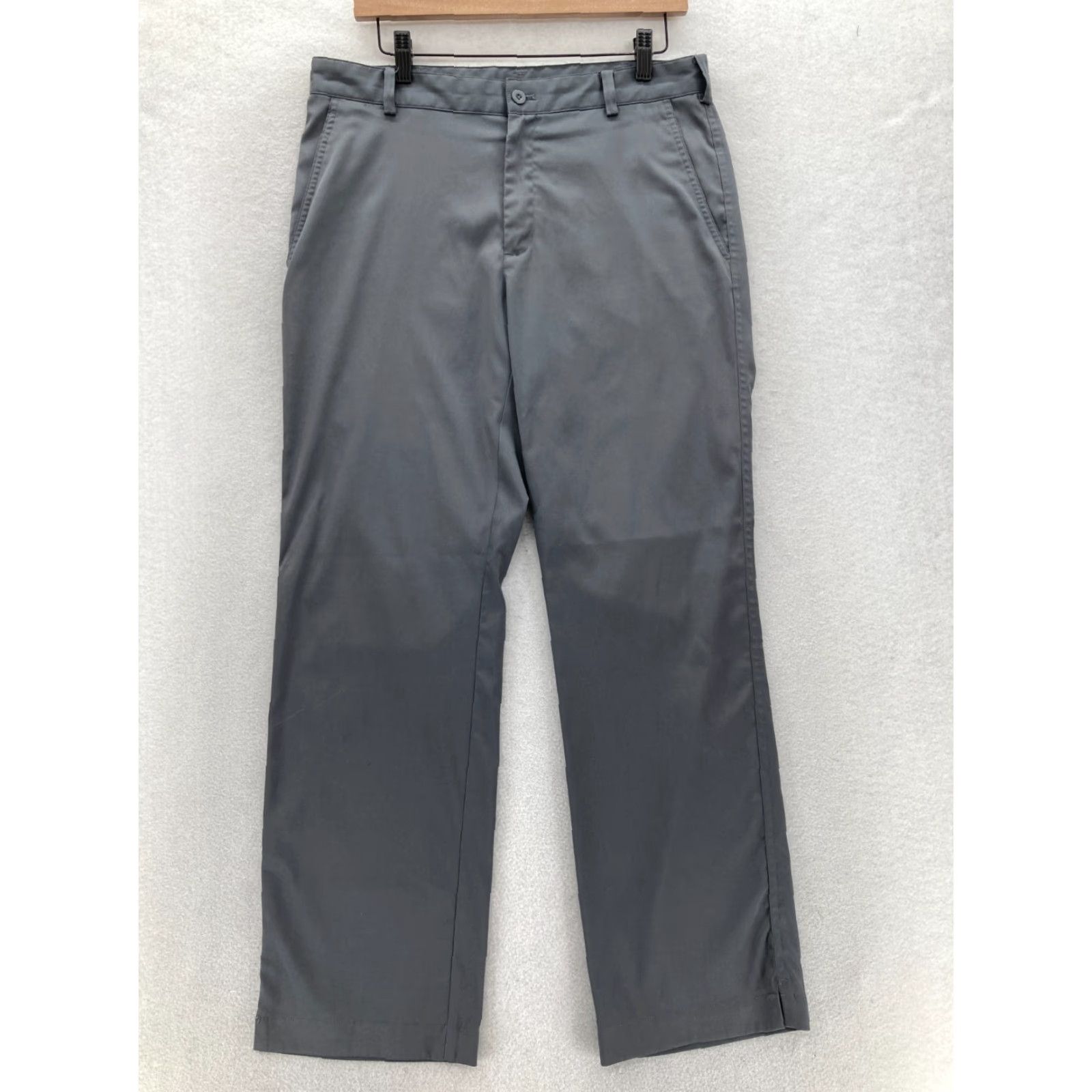 Nike Nike Golf Tech Pants Mens 32x30 Gray Performance Stretch Dri-Fit Casual Preppy Size US 32 / EU 48 - 2 Thumbnail