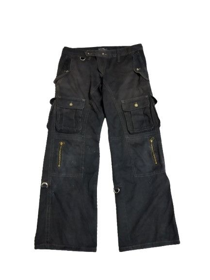 Genetic Manipulation Shinichiro Kuriya × Japanese Brand Genetic Manipulation Cargo Pants Mutipocket Buckle Side Size US 34 / EU 50 - 1 Thumbnail