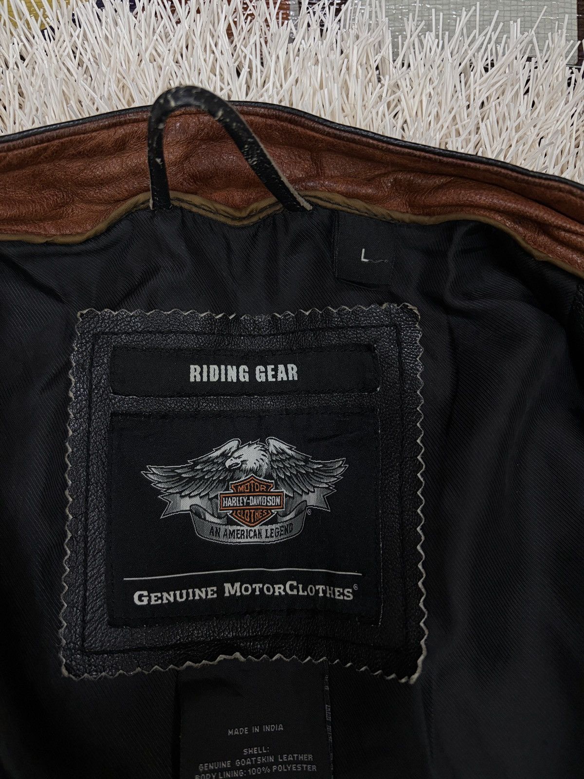Harley Davidson HARLEY-DAVIDSON Leather Jacket men’s black Distressed size L Size US L / EU 52-54 / 3 - 4 Thumbnail