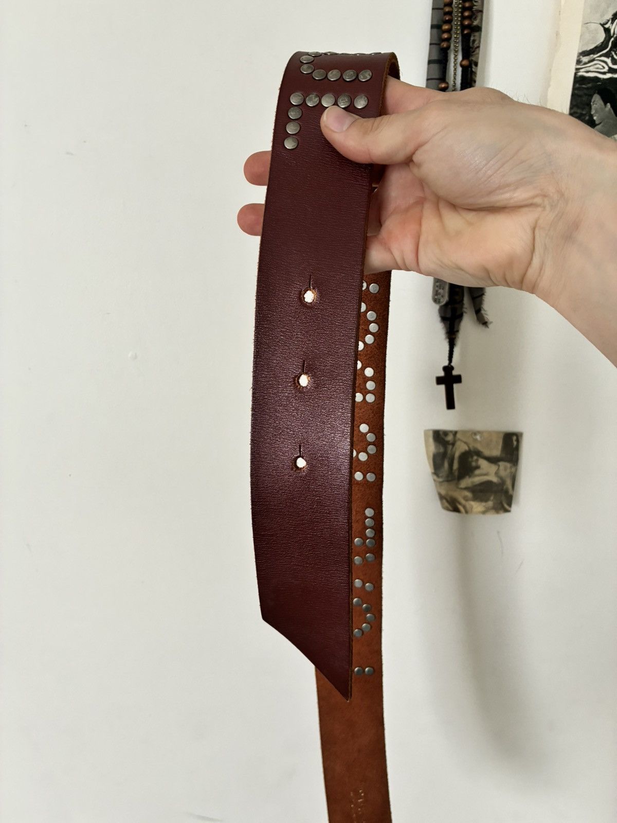 Junya Watanabe Junya Watanabe SS02 "Love is Powerful" Belt Size 28 - 5 Thumbnail