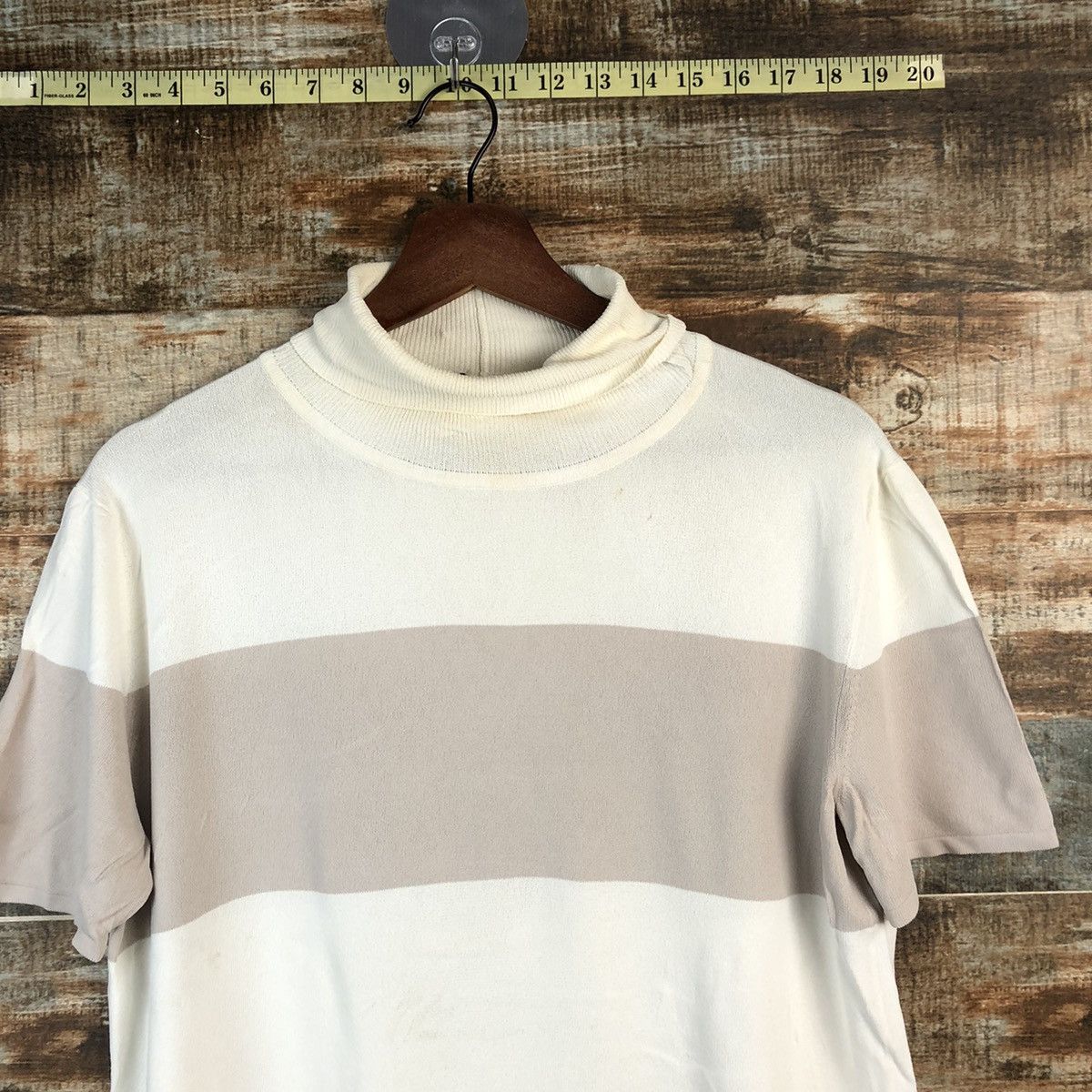 Hermes DL Hermes Paris vintage made in italy White Knitwear #C576 Size US S / EU 44-46 / 1 - 5 Thumbnail