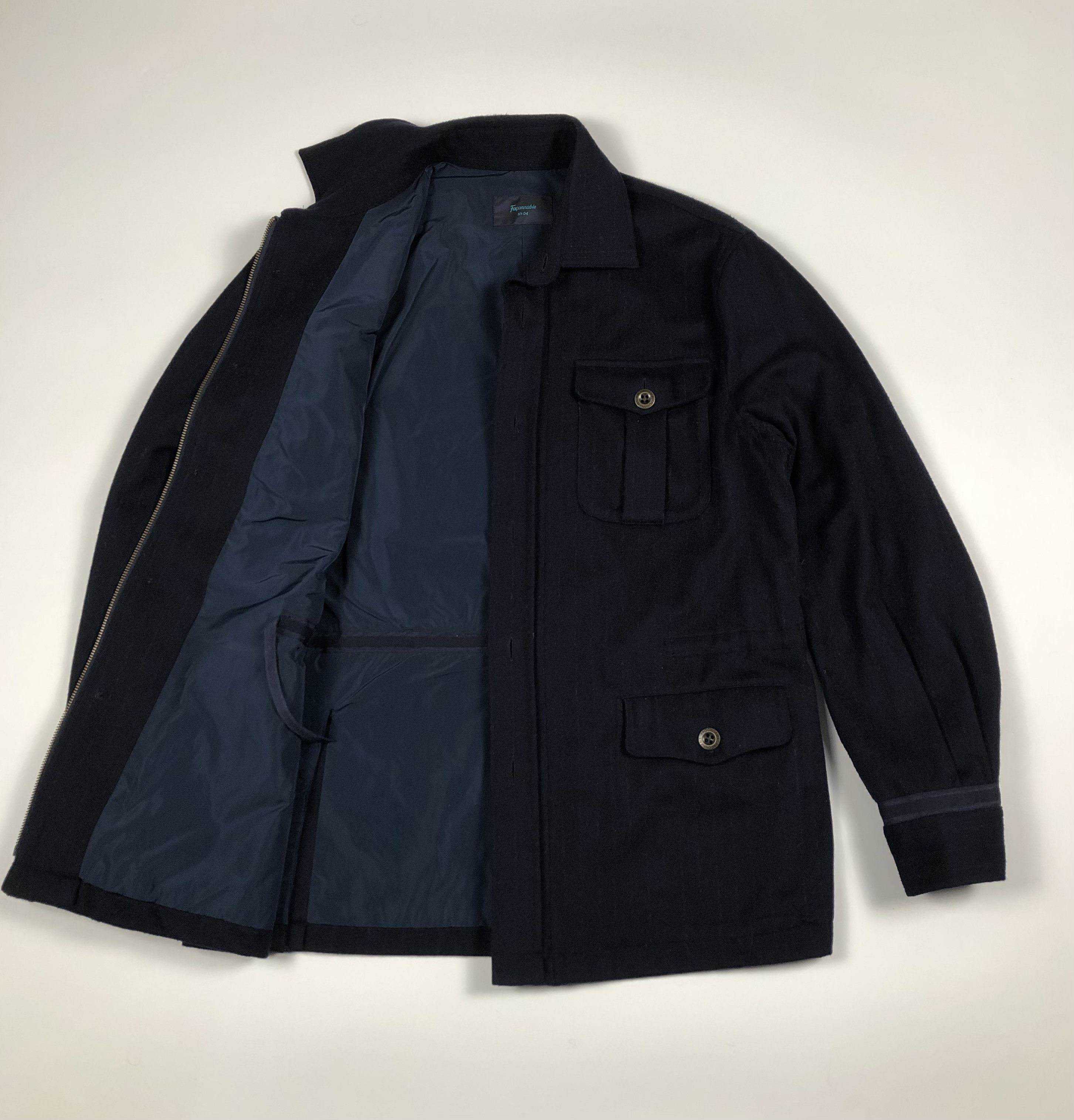 Faconnable Faconnable № 4 Wool Cashmere Coat Size US M / EU 48-50 / 2 - 7 Thumbnail