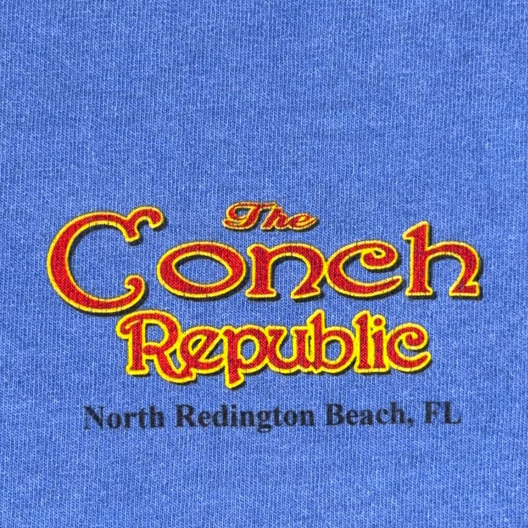 Comfort Colors Conch Republic Shirt Adult 2XL Blue Florida Iguana Lizard Drinks Souvenir Shirt Size US XXL / EU 58 / 5 - 5 Thumbnail