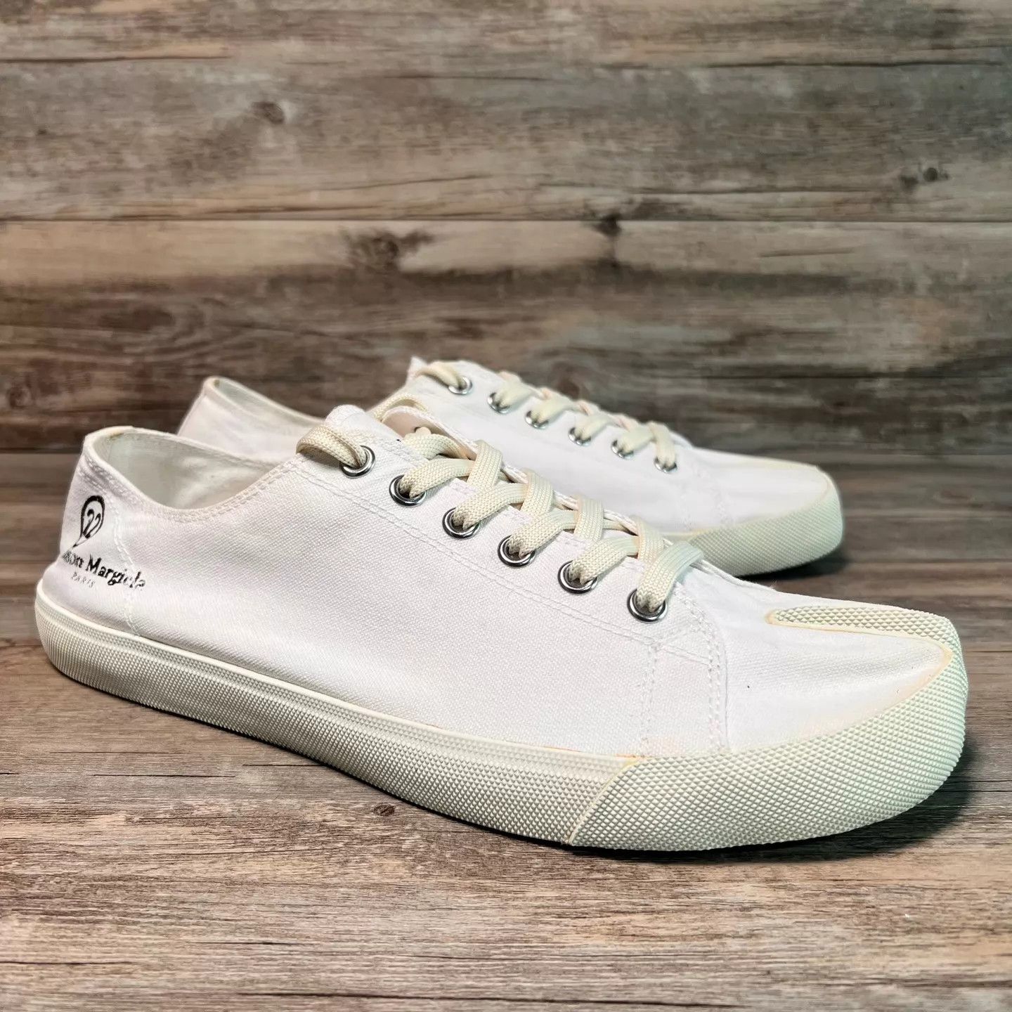 Maison Margiela Maison Margiela Tabi White 46 EU 99 New Size US 13 / EU 46 - 2 Thumbnail
