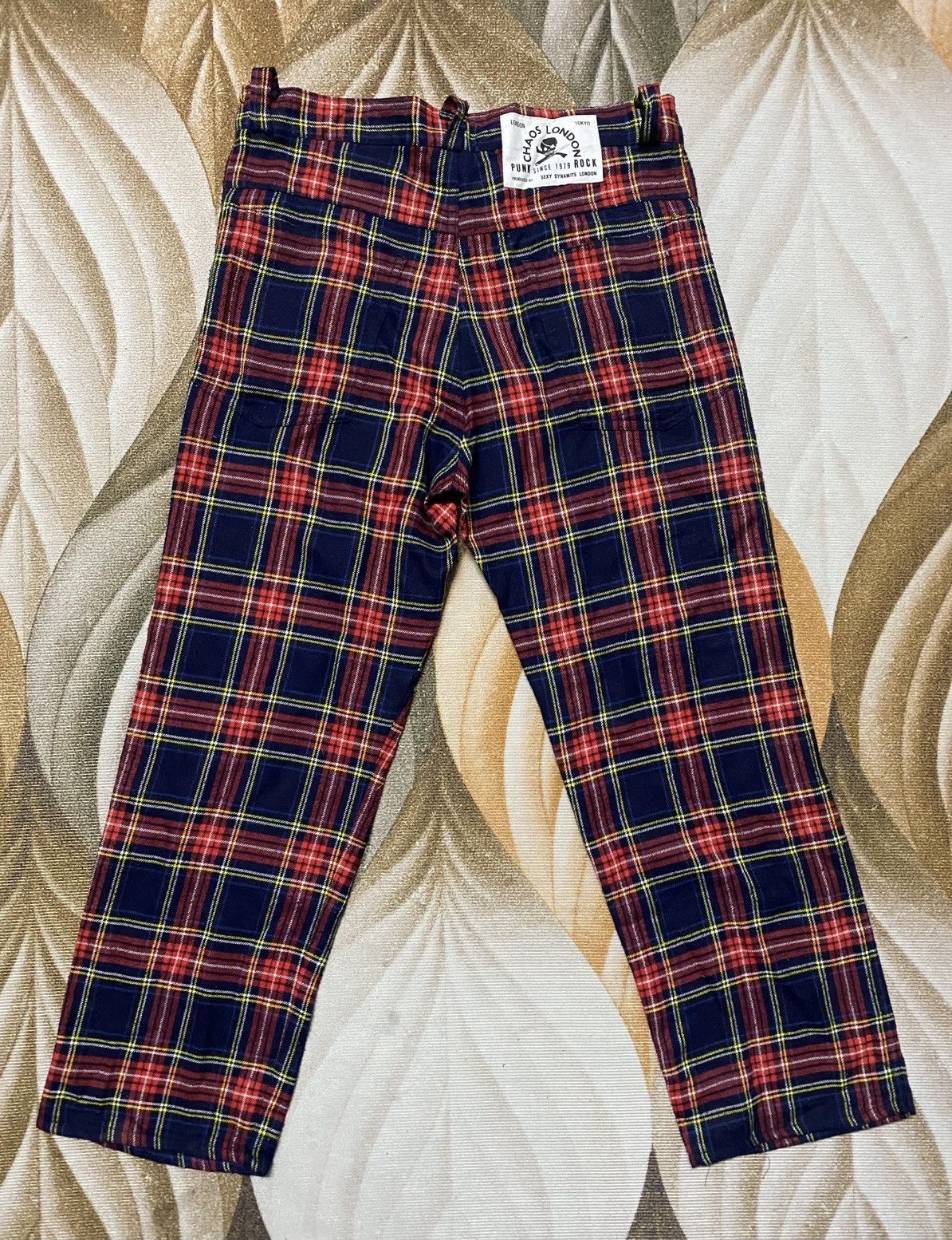 Japanese Brand Chaos London Punk Tartan by Sexy Dynamite London Size US 30 / EU 46 - 7 Thumbnail