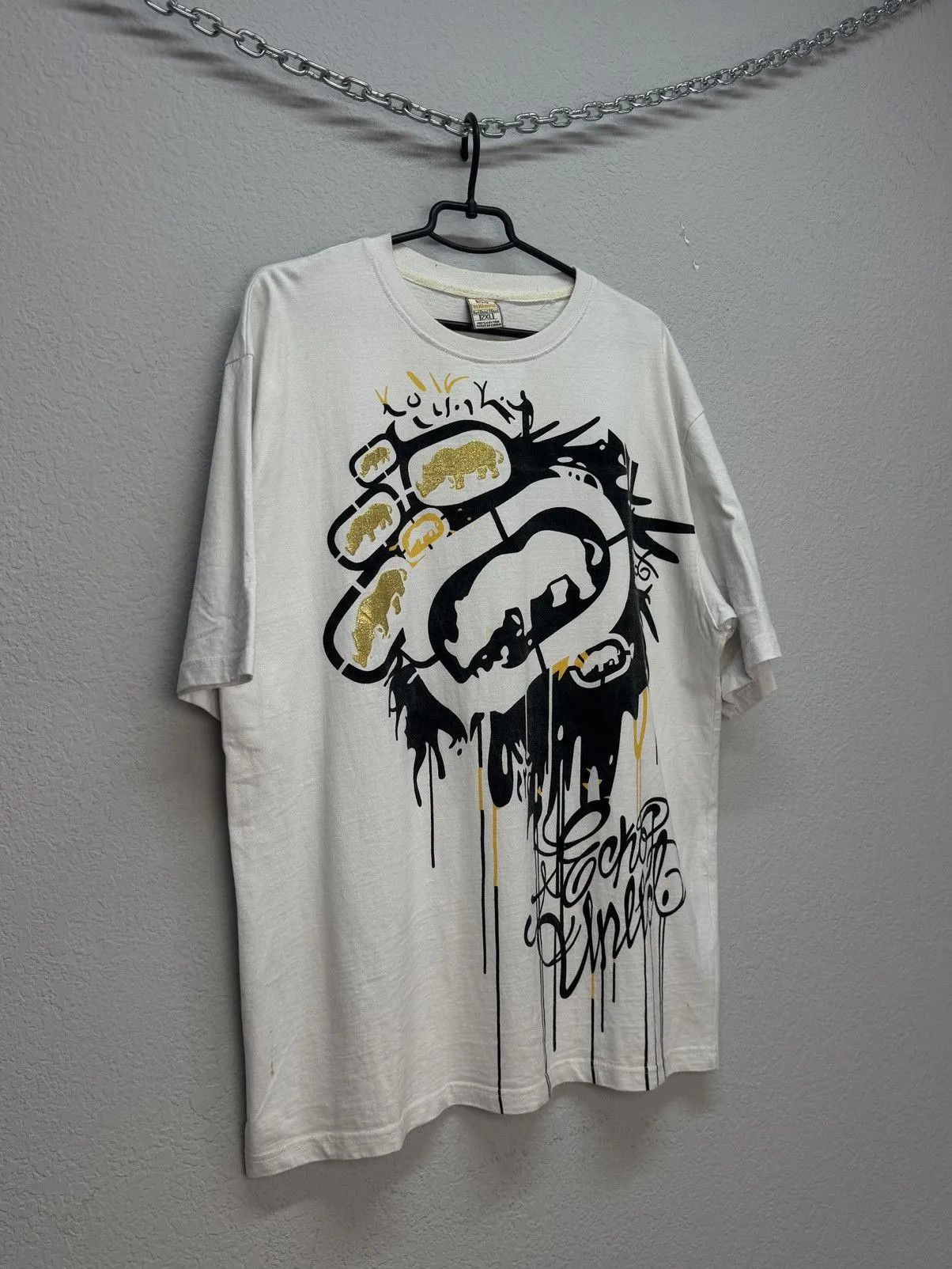 Ecko Unltd. Vintage Ecko T-shirt JNCO ED HARDY STYLE FADED STREETWEAR Size US XL / EU 56 / 4 - 3 Thumbnail