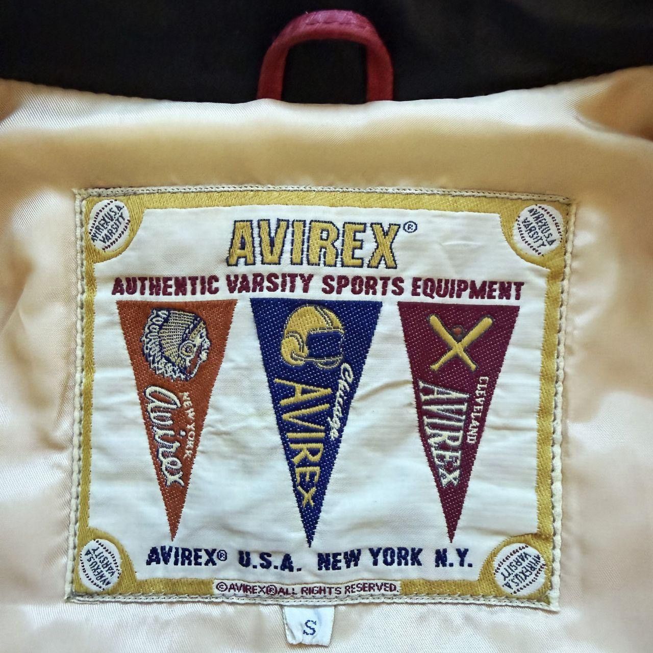 Avirex Avirex Leather Varsity Jacket Size US S / EU 44-46 / 1 - 7 Thumbnail