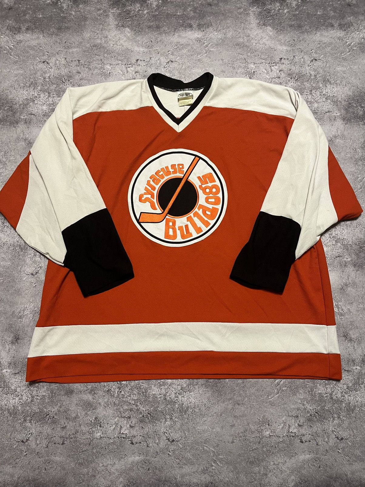 NHL Vintage RARE 2 Oligthorpe Syracuse Bulldogs jersey Size US XXL / EU 58 / 5 - 2 Thumbnail