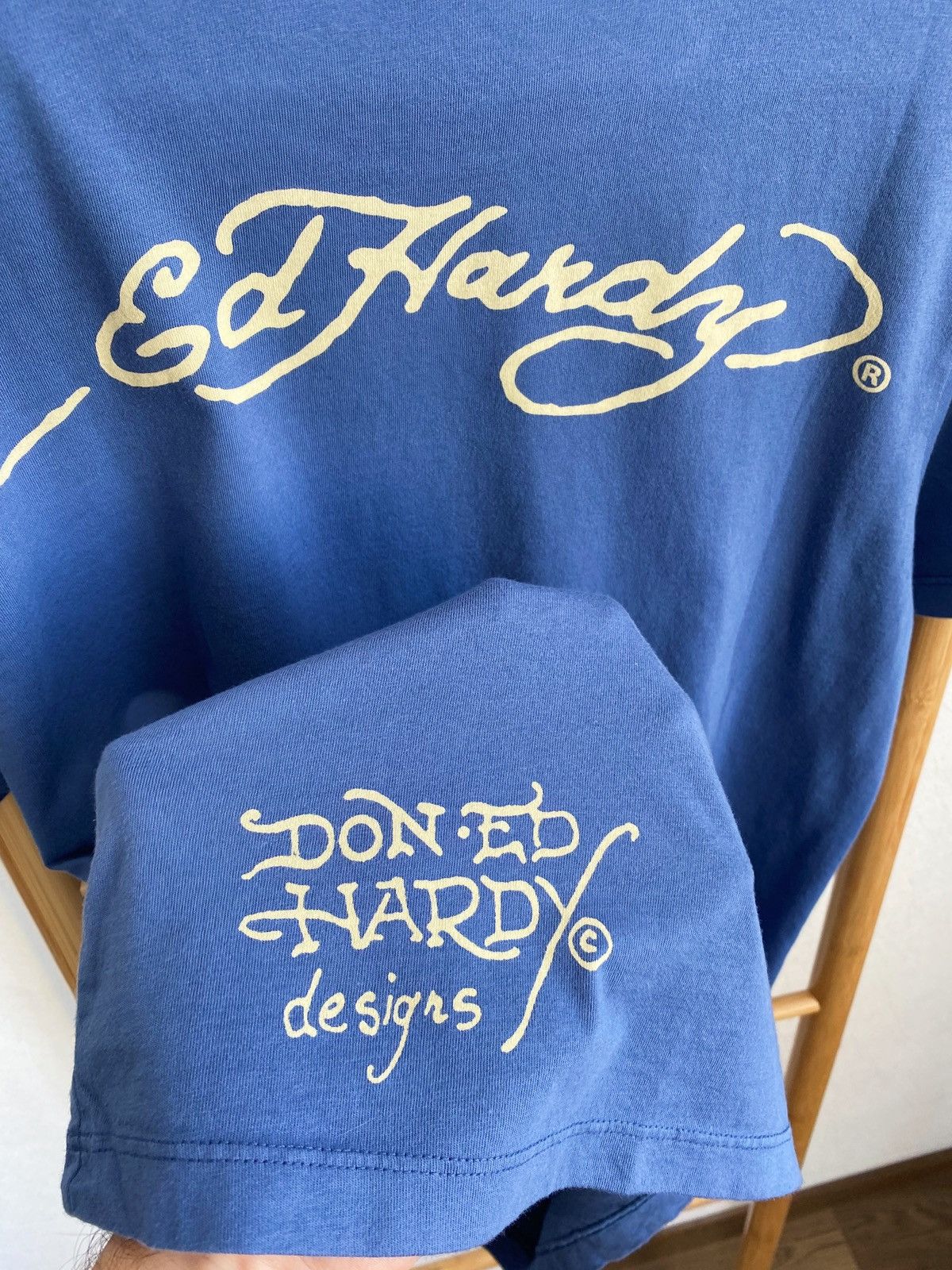 Ed Hardy Ed Hardy Dagger Birds t-shirt made in USA Size US L / EU 52-54 / 3 - 13 Thumbnail