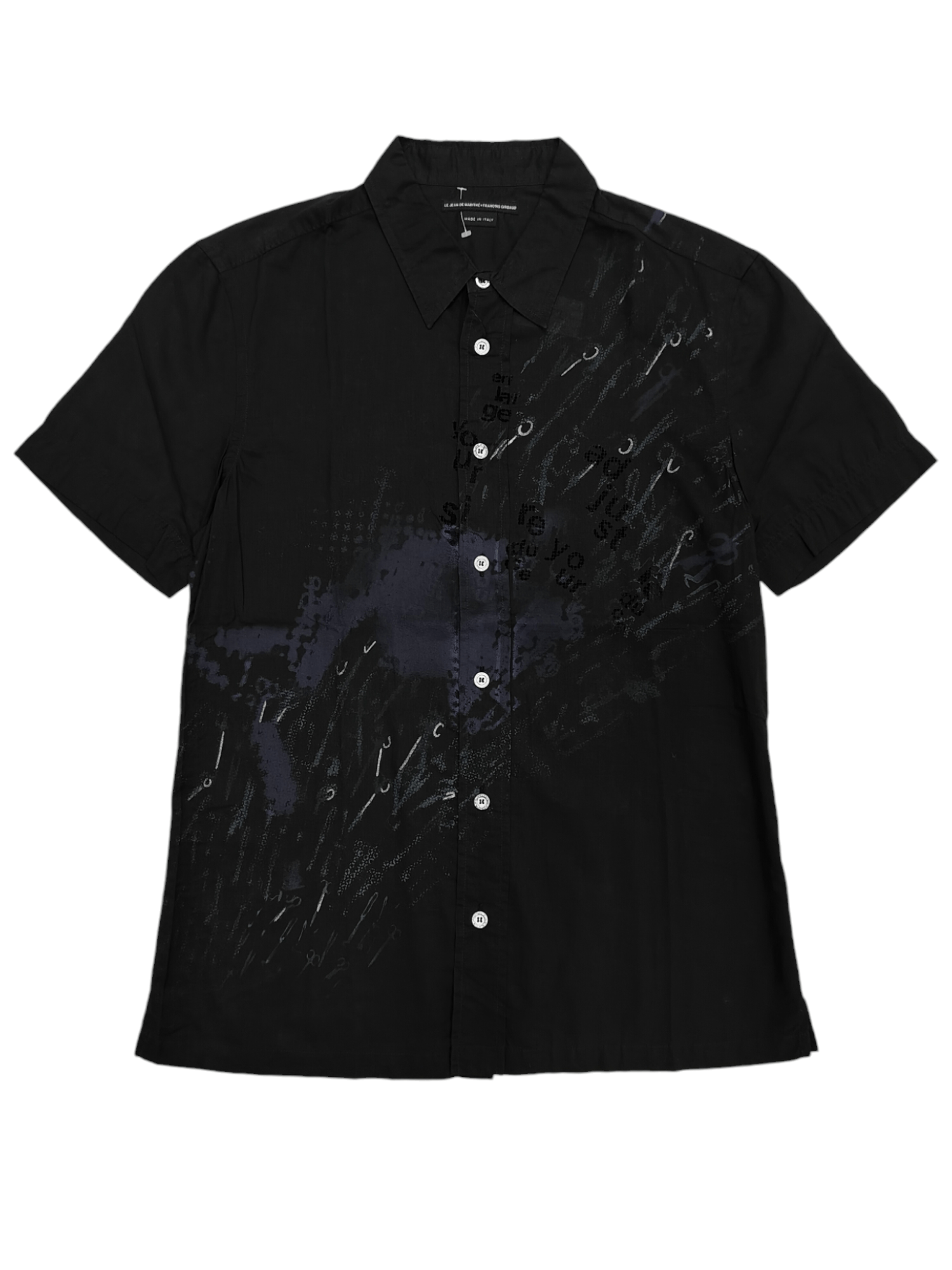 Marithe + Francois Girbaud GRAIL🔥Vtg Marithe Francois Girbaud Splash Art Shirt Size US M / EU 48-50 / 2 - 1 Thumbnail