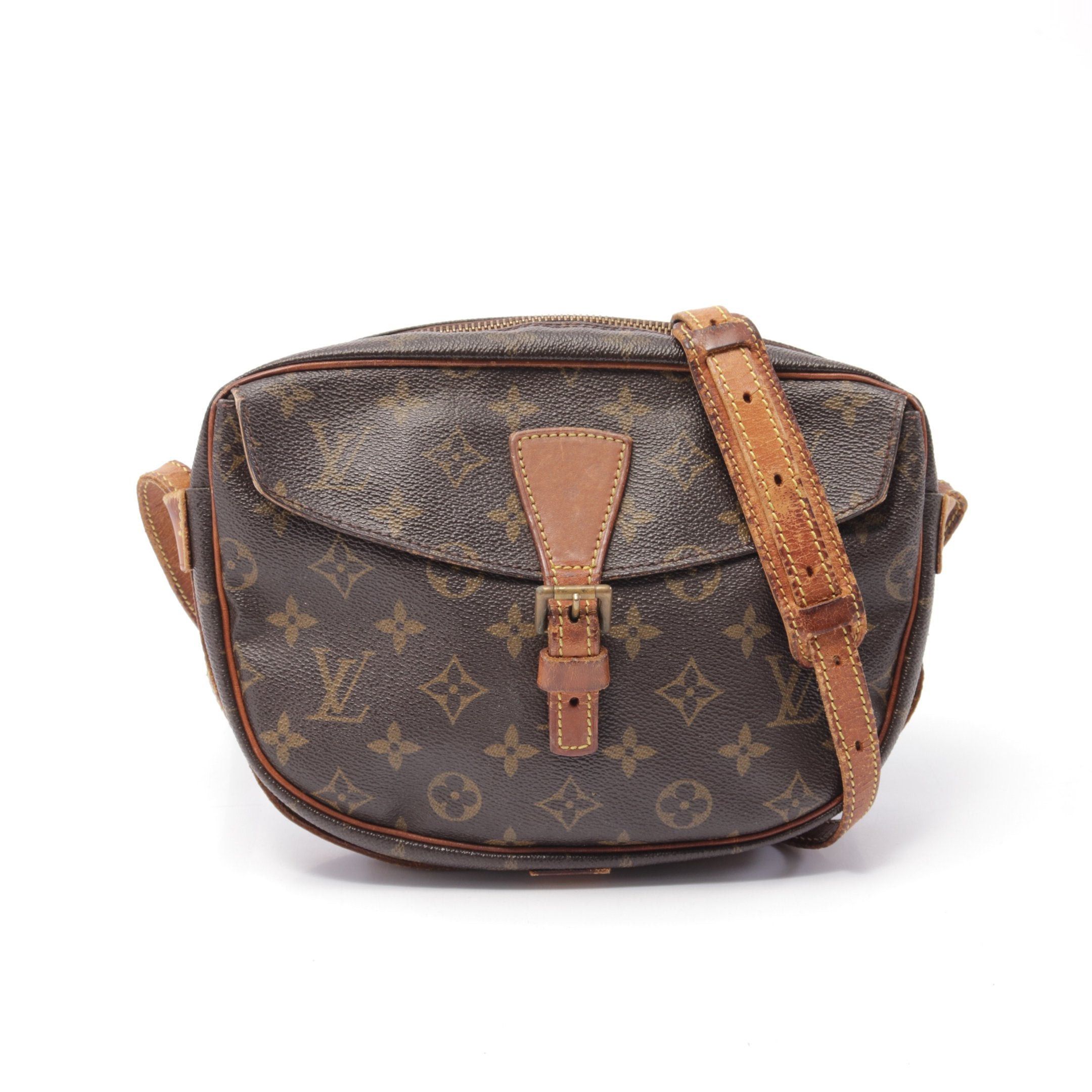 Louis Vuitton Louis Vuitton Genefeuille Monogram Shoulder Bag Leather Brown Size ONE SIZE - 1 Thumbnail