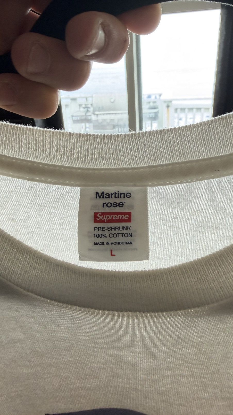 Martine Rose × Supreme Supreme X Maritine Rose Tee Size US L / EU 52-54 / 3 - 3 Thumbnail