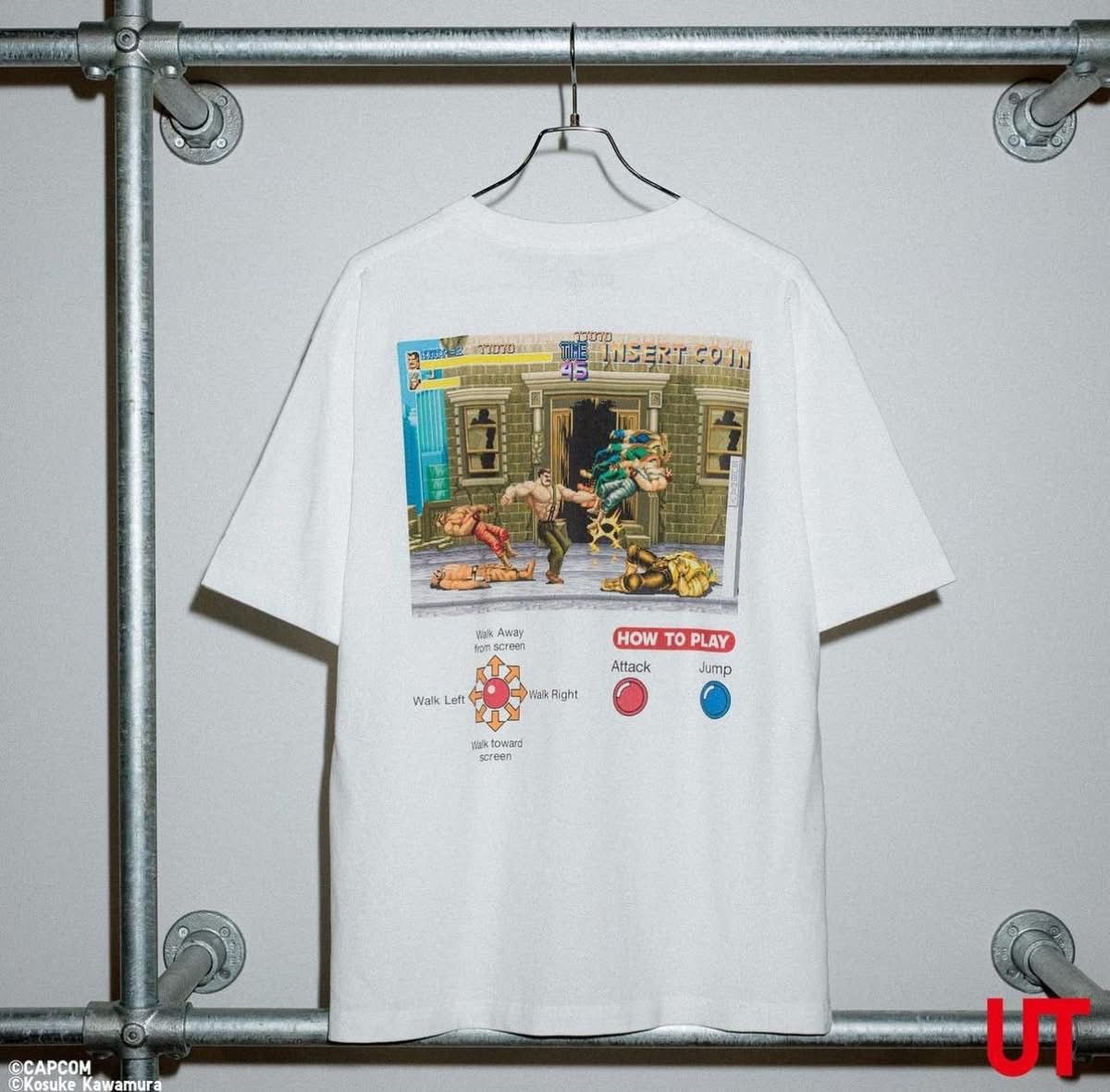 Uniqlo UNIQLO X CAPCOM COLLECTION 2024 "Final Fight" Tee Size US XXL / EU 58 / 5 - 13 Thumbnail