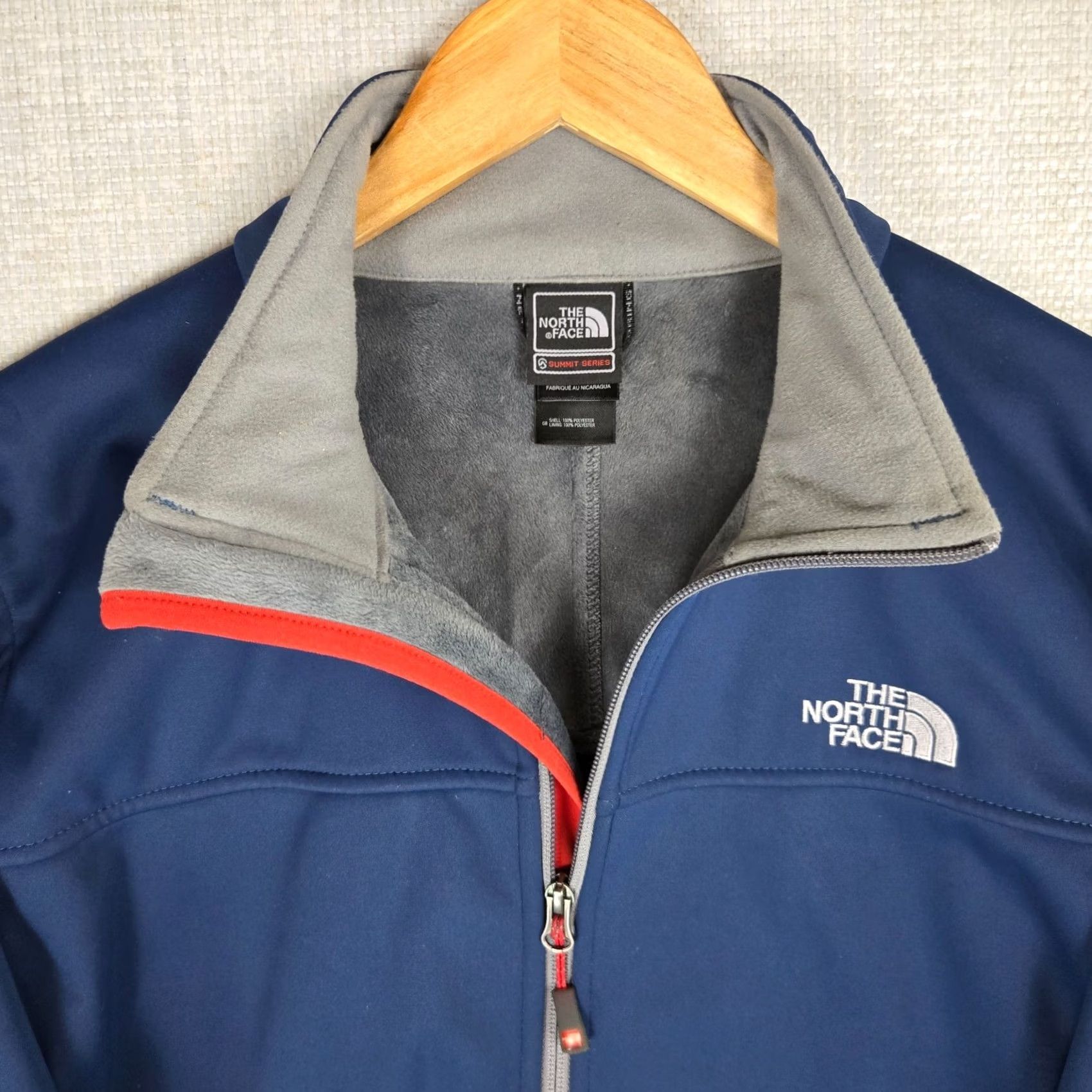 The North Face NORTH FACE SUMMIT SERIES Windstopper Softshell Raschel Lined Jacket Medium Mens Size US M / EU 48-50 / 2 - 6 Thumbnail
