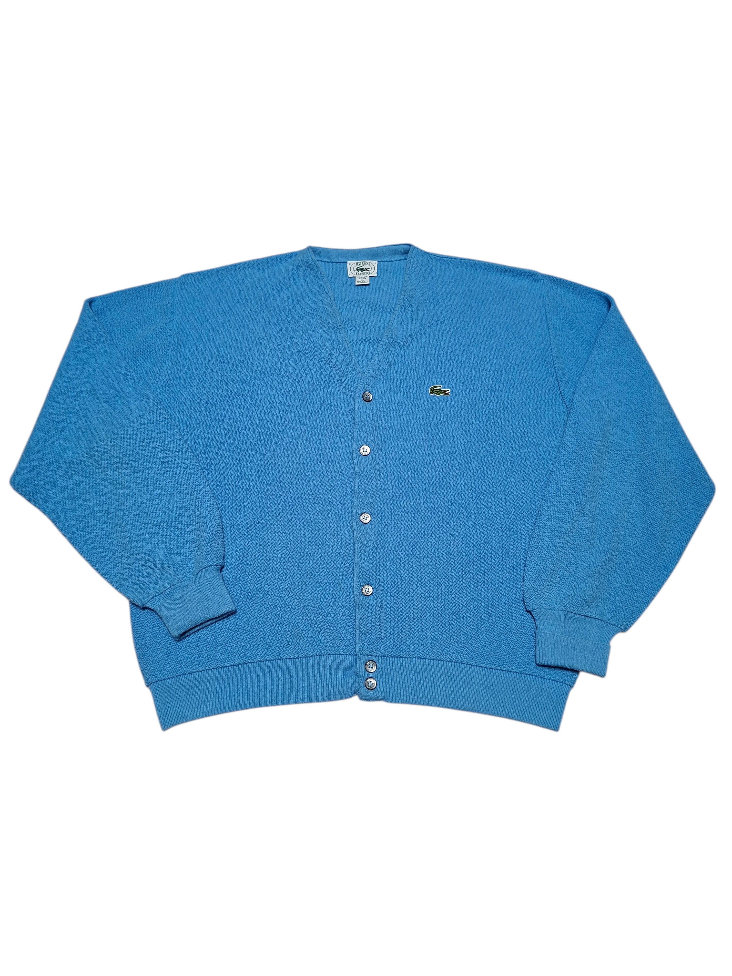 Lacoste IZOD LACOSTE VINTAGE LUXURY OLDMONEY MADE IN USA CARDIGAN Size US XL / EU 56 / 4 - 1 Thumbnail