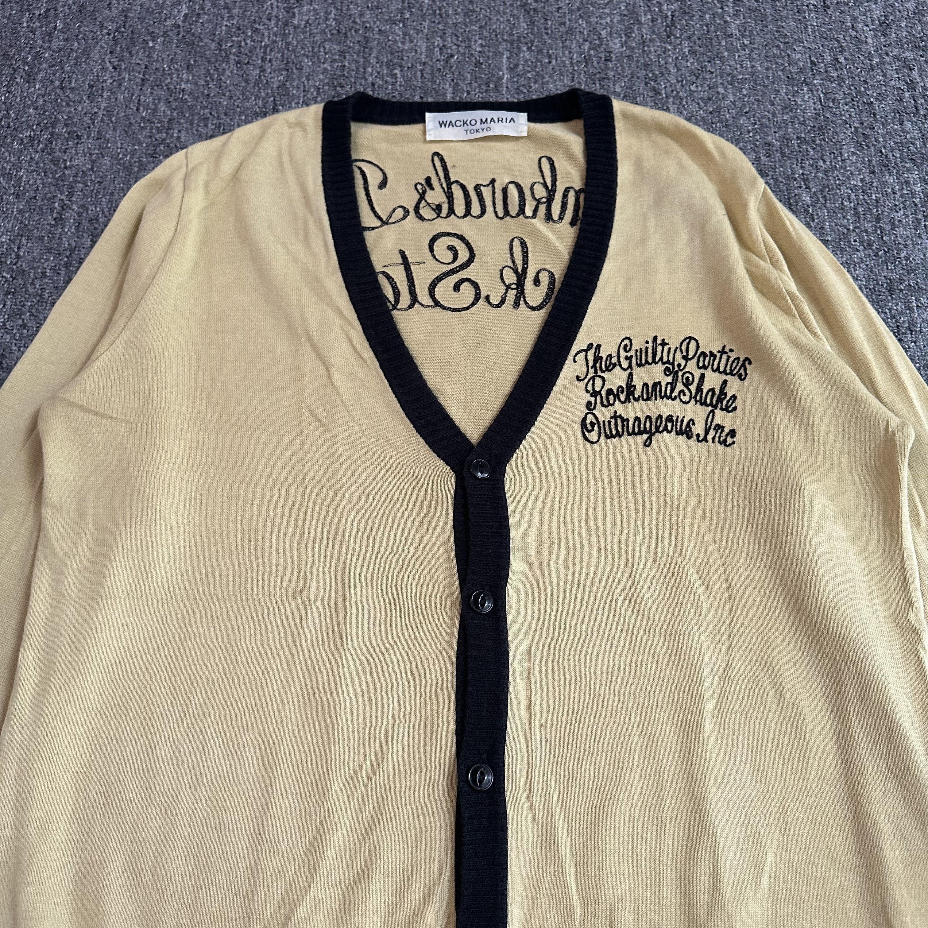 Wacko Maria Wacko Maria Knitwear Cardigan Size US S / EU 44-46 / 1 - 2 Thumbnail