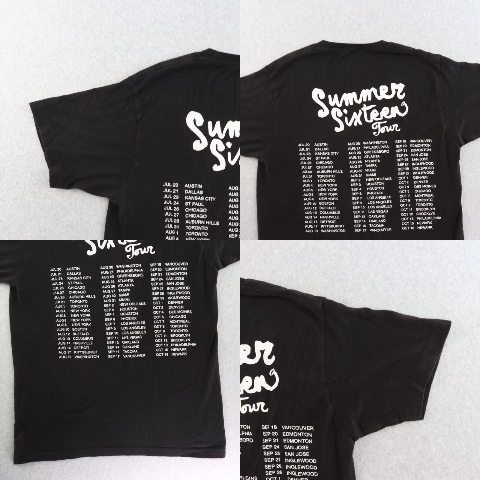3sixteen Freebandz Future Drake Tour T-Shirt Mens Medium Black Short Sleeve Music 2010s Size US M / EU 48-50 / 2 - 9 Thumbnail