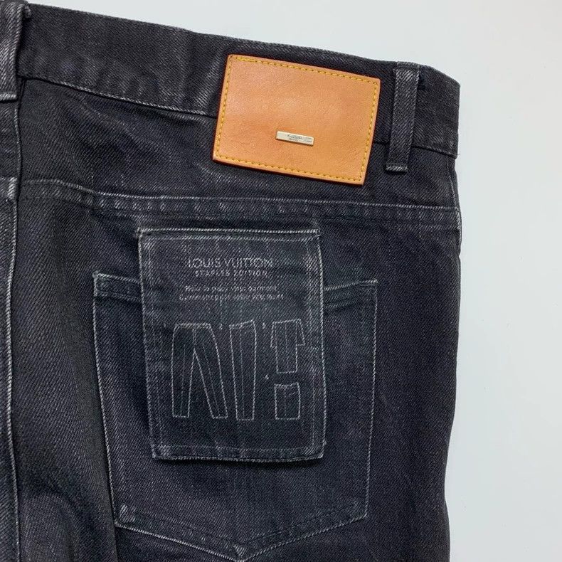 Louis Vuitton Louis Vuitton Black Jeans Size US 32 / EU 48 - 4 Thumbnail