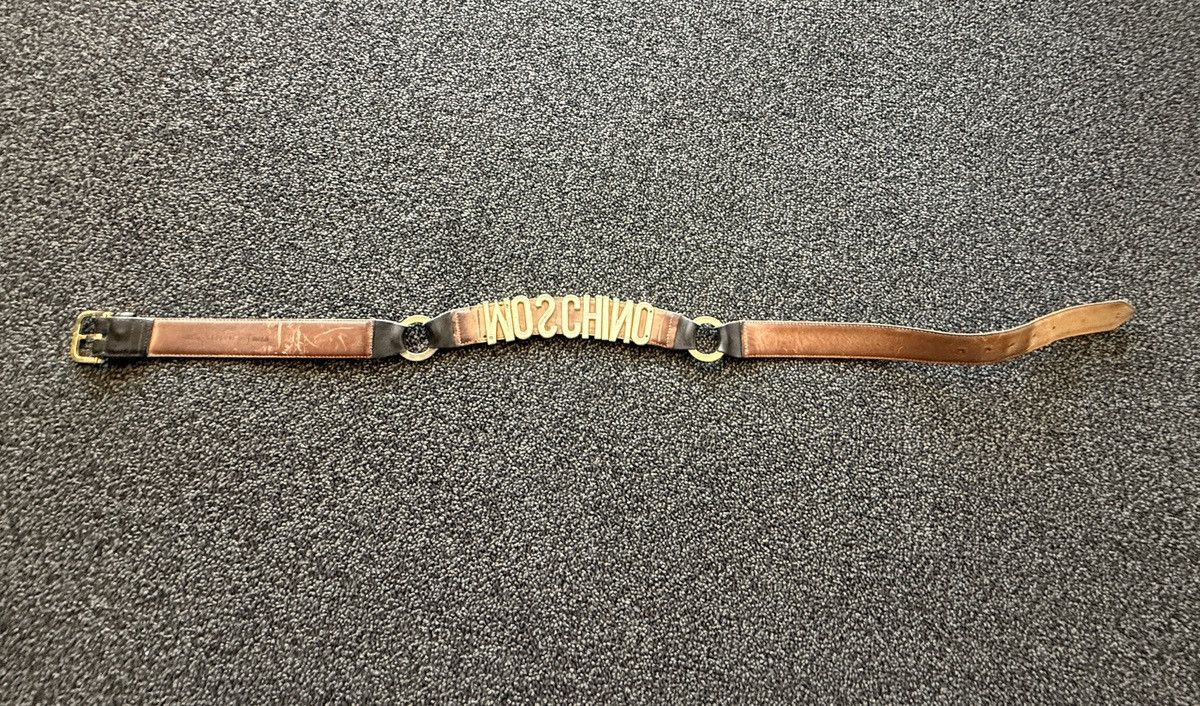 Moschino Vintage Moschino Belt Size 32 - 4 Thumbnail