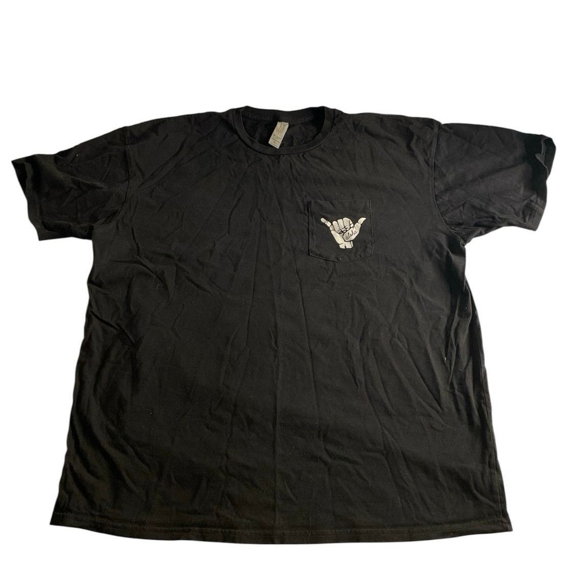 Other Streetwear Minimalist Shaka Graphic Black T-Shirt XL Size US XL / EU 56 / 4 - 2 Thumbnail