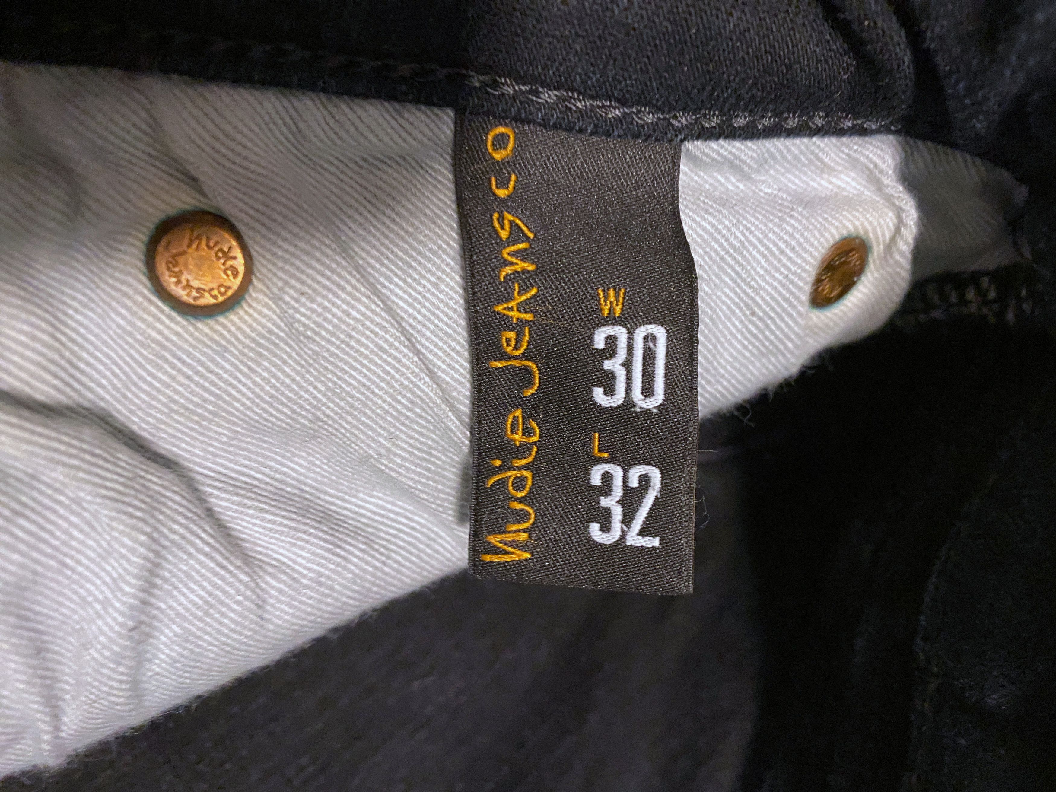 Nudie Jeans Nudie Jeans denim skinny lin black black size W 30 L 32 Size US 30 / EU 46 - 8 Thumbnail