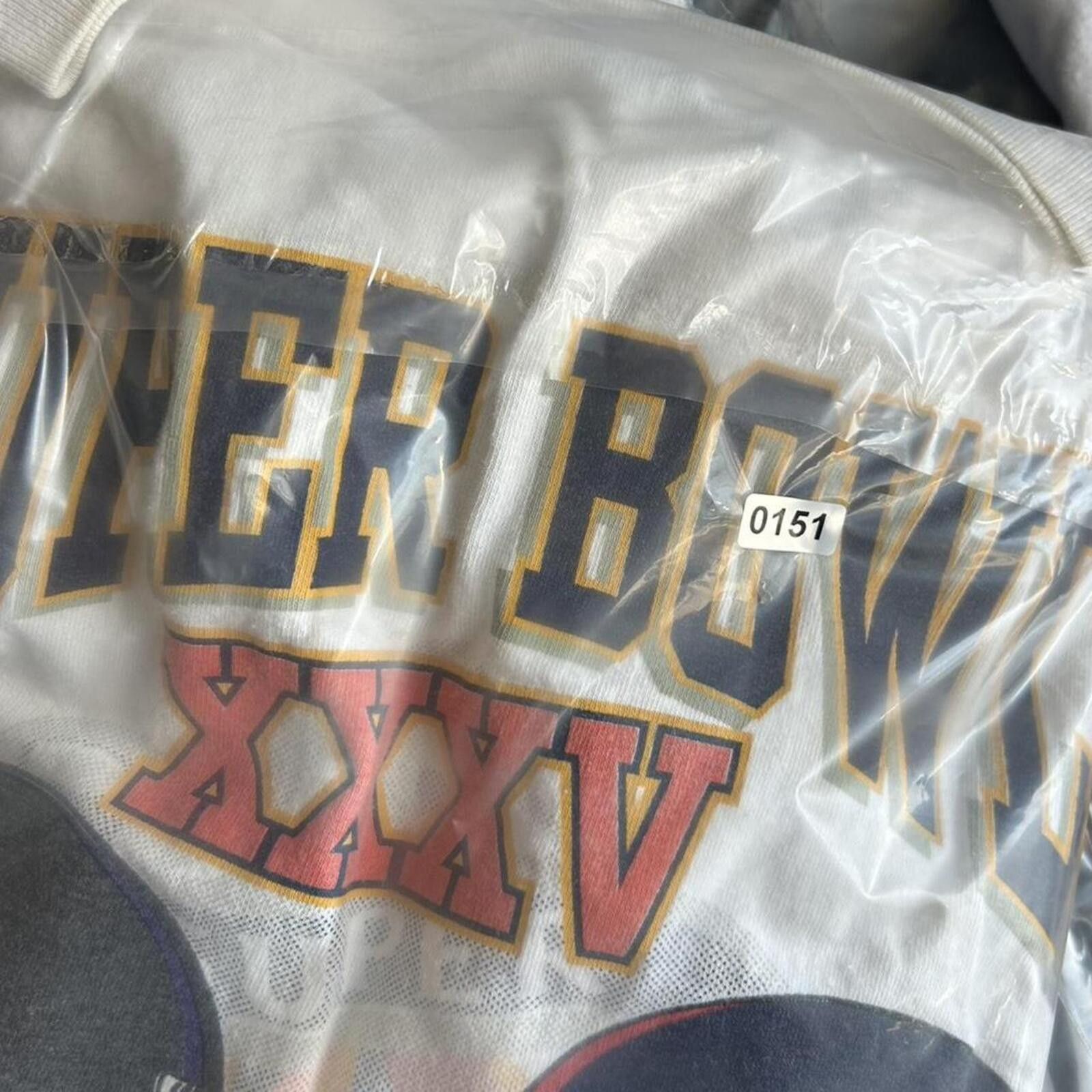 NFL Vintage 90’s Ravens Giants NFL Super Bowl t shirt XL Size US XL / EU 56 / 4 - 8 Thumbnail