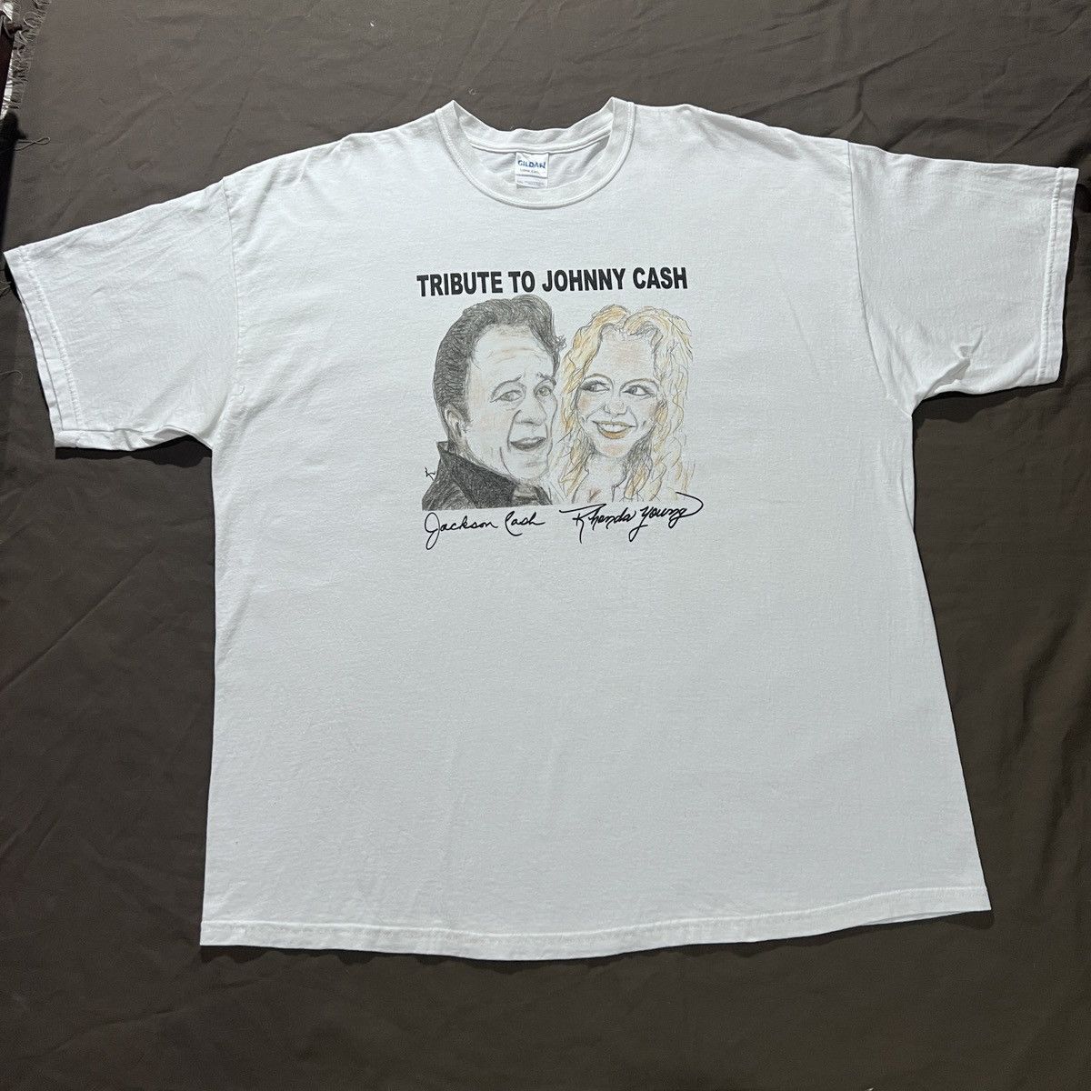 Vintage Vintage Y2K Tribute to Johnny Cash Promo 2XL Concert Size US XXL / EU 58 / 5 - 3 Thumbnail