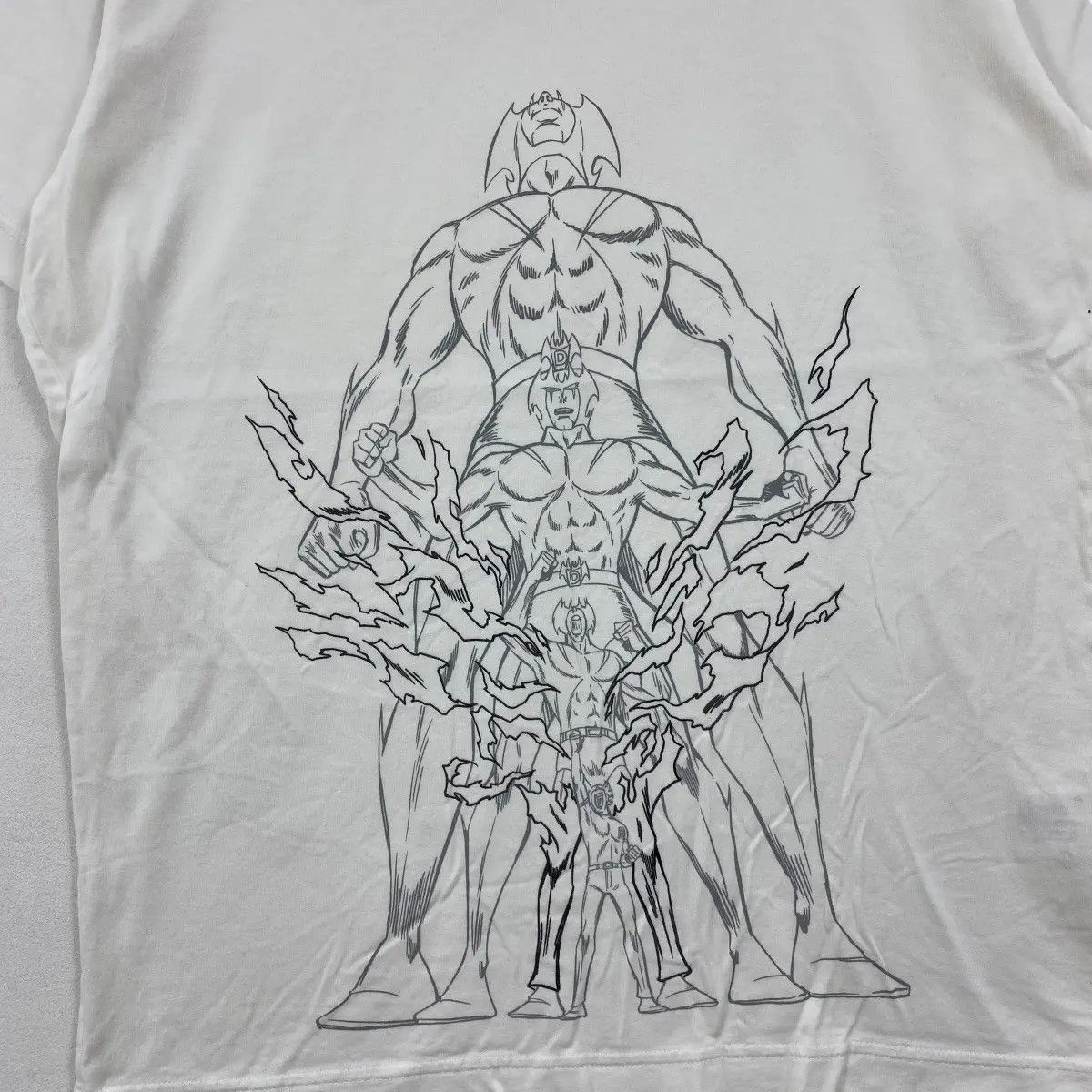 Anime Vintage DEVIL MAN Anime Manga Tee Shirt Large Size Size US L / EU 52-54 / 3 - 2 Thumbnail