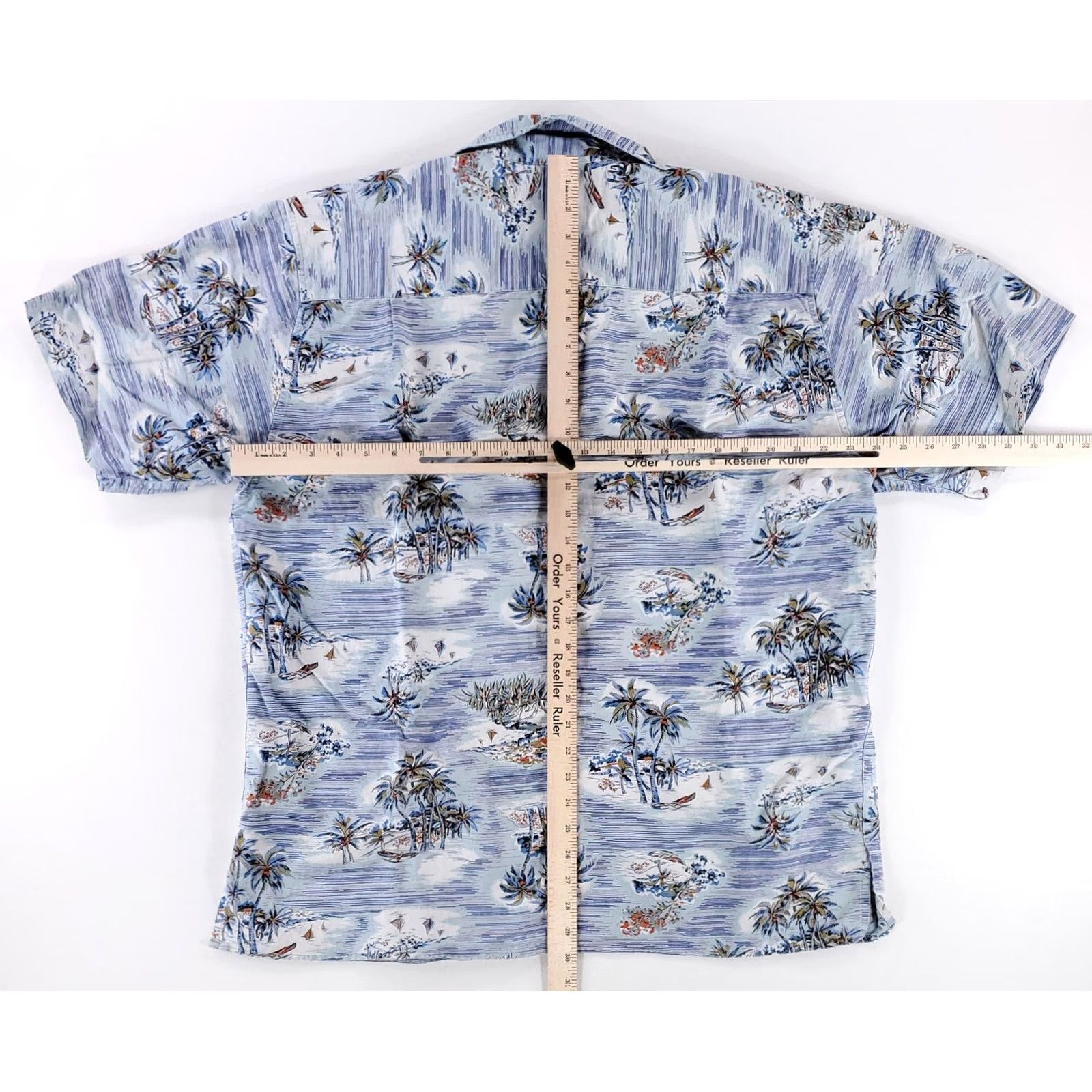 Eddie Bauer Eddie Bauer Hawaiian Shirt Short Sleeve Linen Blend Blue Mens M Palm Trees Hawaii Shirt Mens M Size US M / EU 48-50 / 2 - 3 Thumbnail