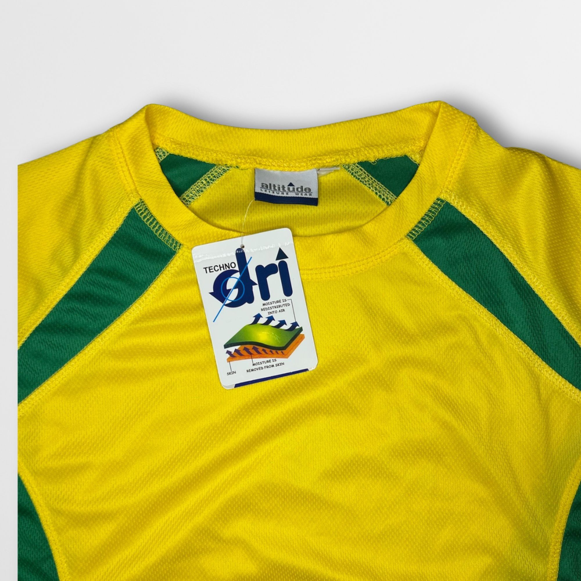Other Altitude Leisure Wear Yellow & Green Football Shirt S New Wi Size US S / EU 44-46 / 1 - 4 Thumbnail