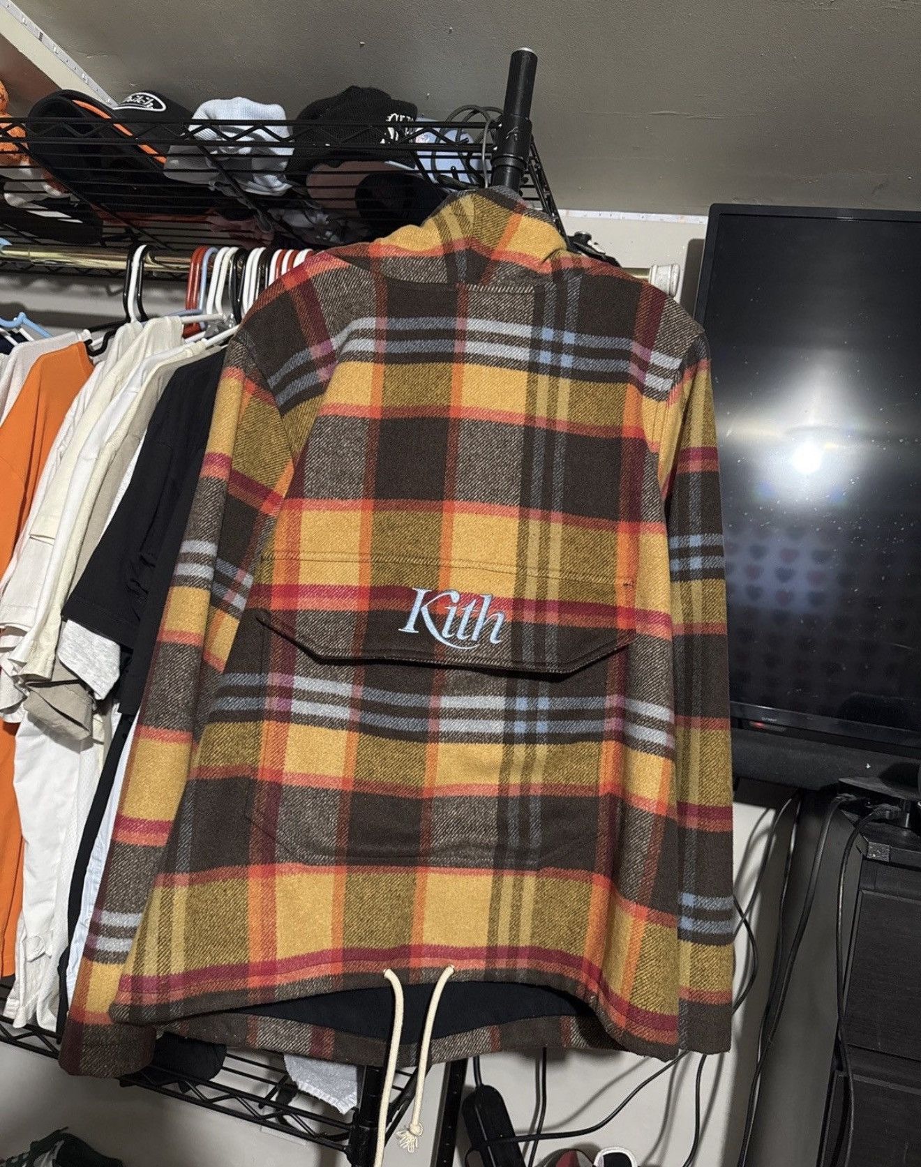 Kith Kith Harrison Wool Plaid Flannel Pullover Hoodie Size US S / EU 44-46 / 1 - 1 Thumbnail
