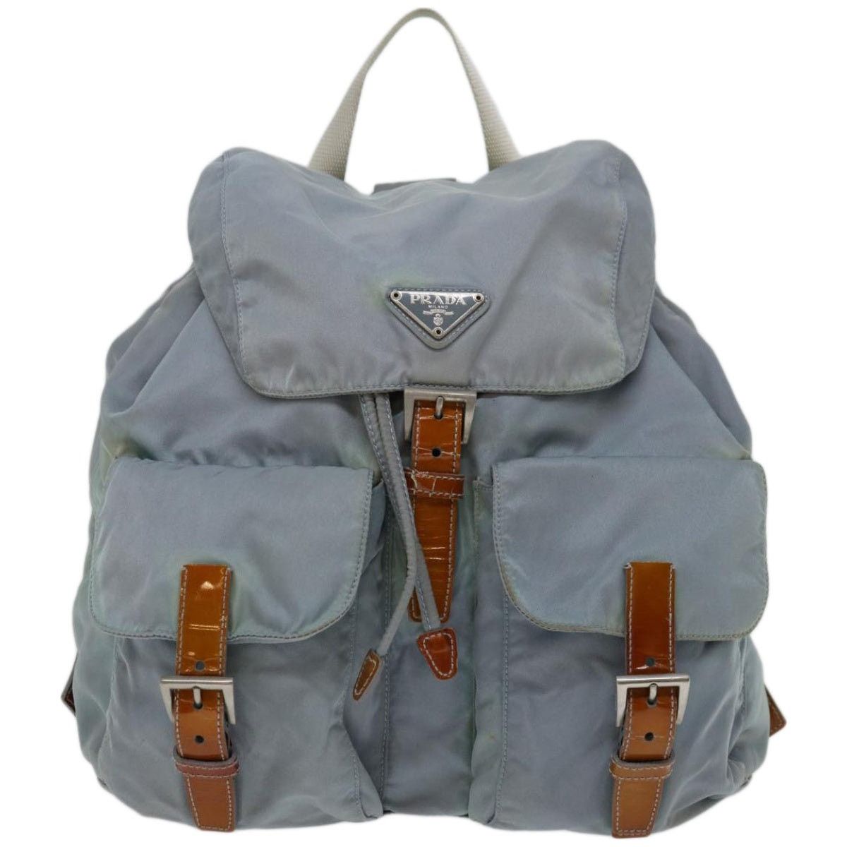 Prada PRADA Backpack Nylon Light Blue Size ONE SIZE - 2 Thumbnail