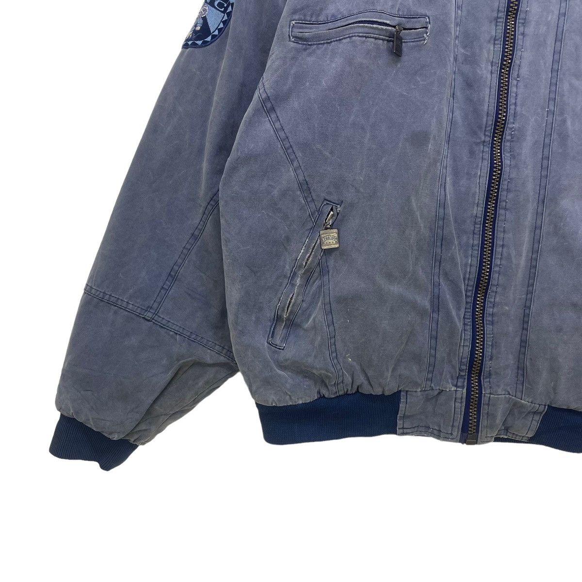 Nutmeg Vtg Nutmeg Mills University North Caronila Bomber Jacket Size US L / EU 52-54 / 3 - 8 Thumbnail