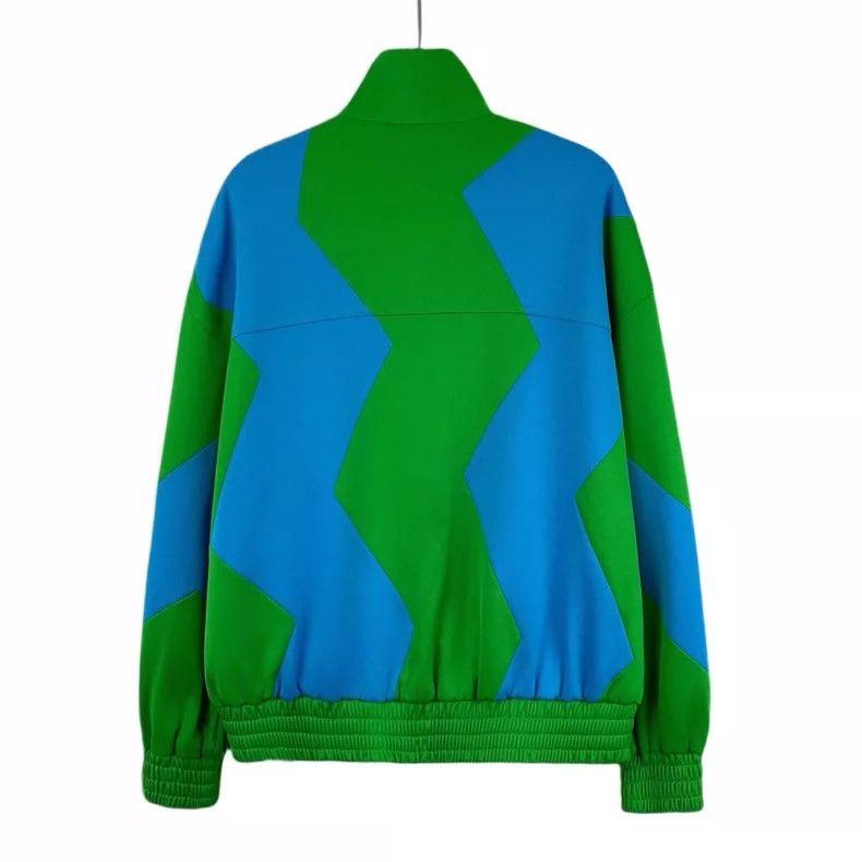 Gucci Gucci 23 green rabbit embroidered stand-up collar single-br Size US S / EU 44-46 / 1 - 2 Thumbnail