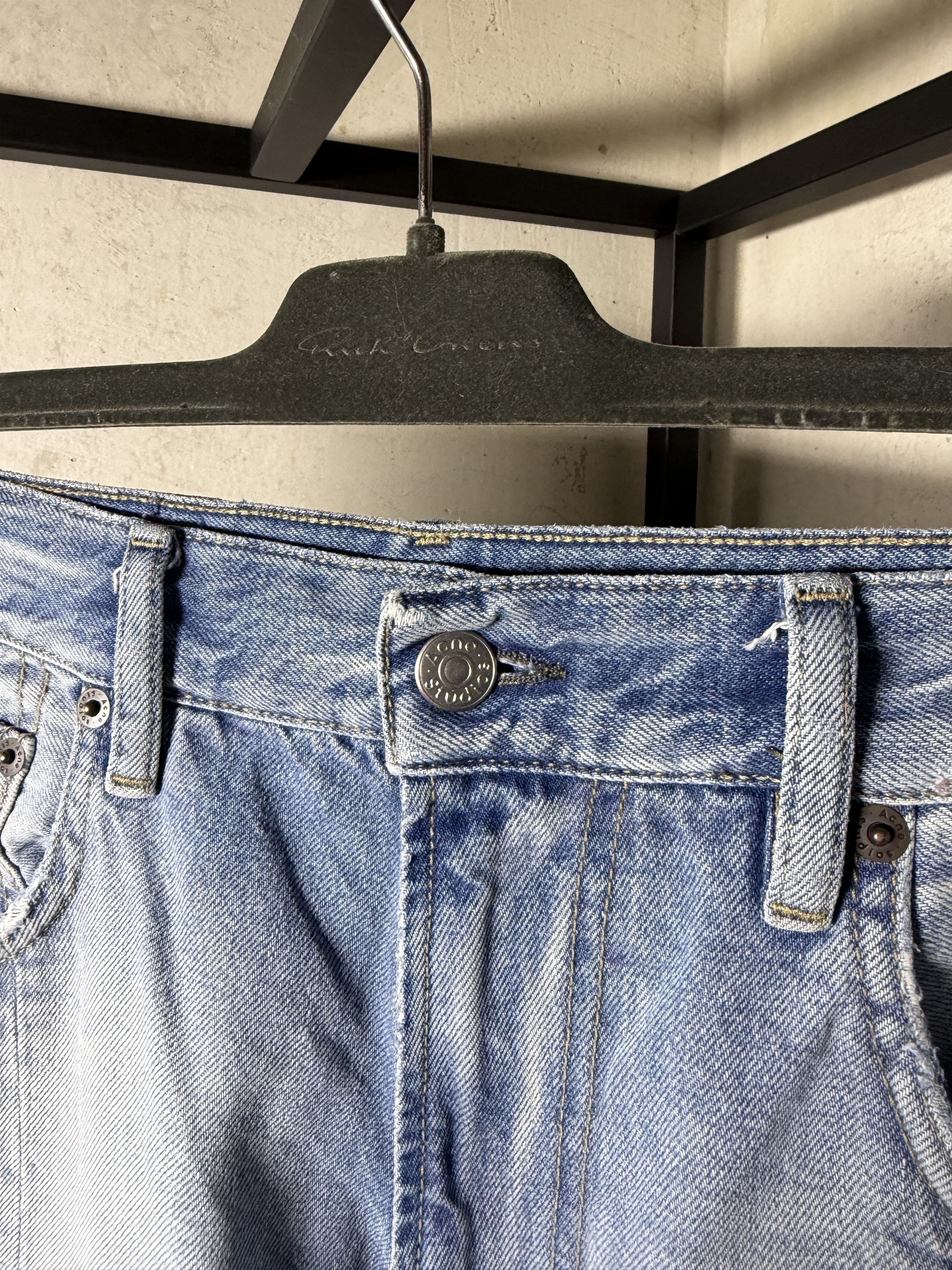 Acne Studios Acne Studios 2023 U Daybreak Jeans in Mid Blue Size 27" / US 4 / IT 40 - 6 Thumbnail