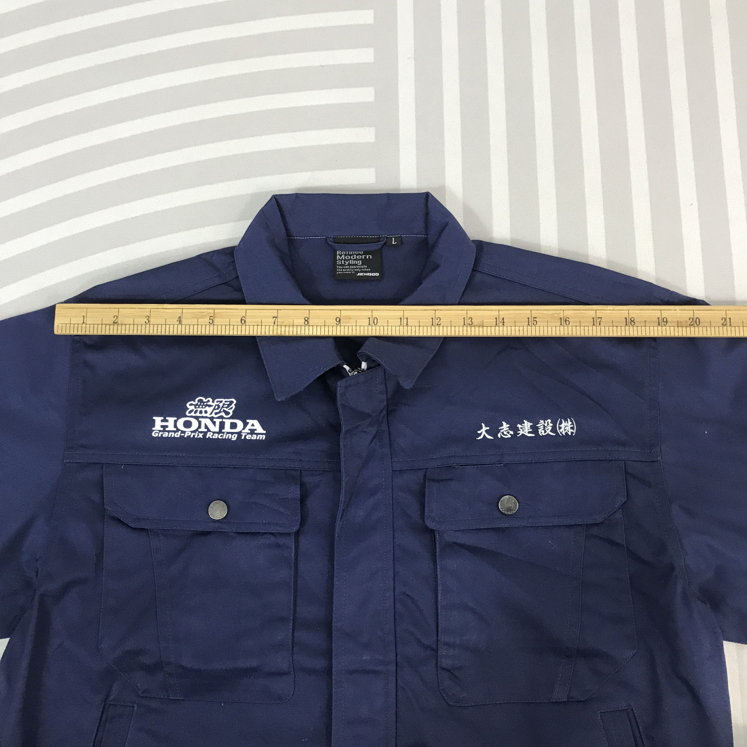 Gear for Sports Vintage Honda Mugen Racing Japanese custom Jacket Size US L / EU 52-54 / 3 - 6 Thumbnail